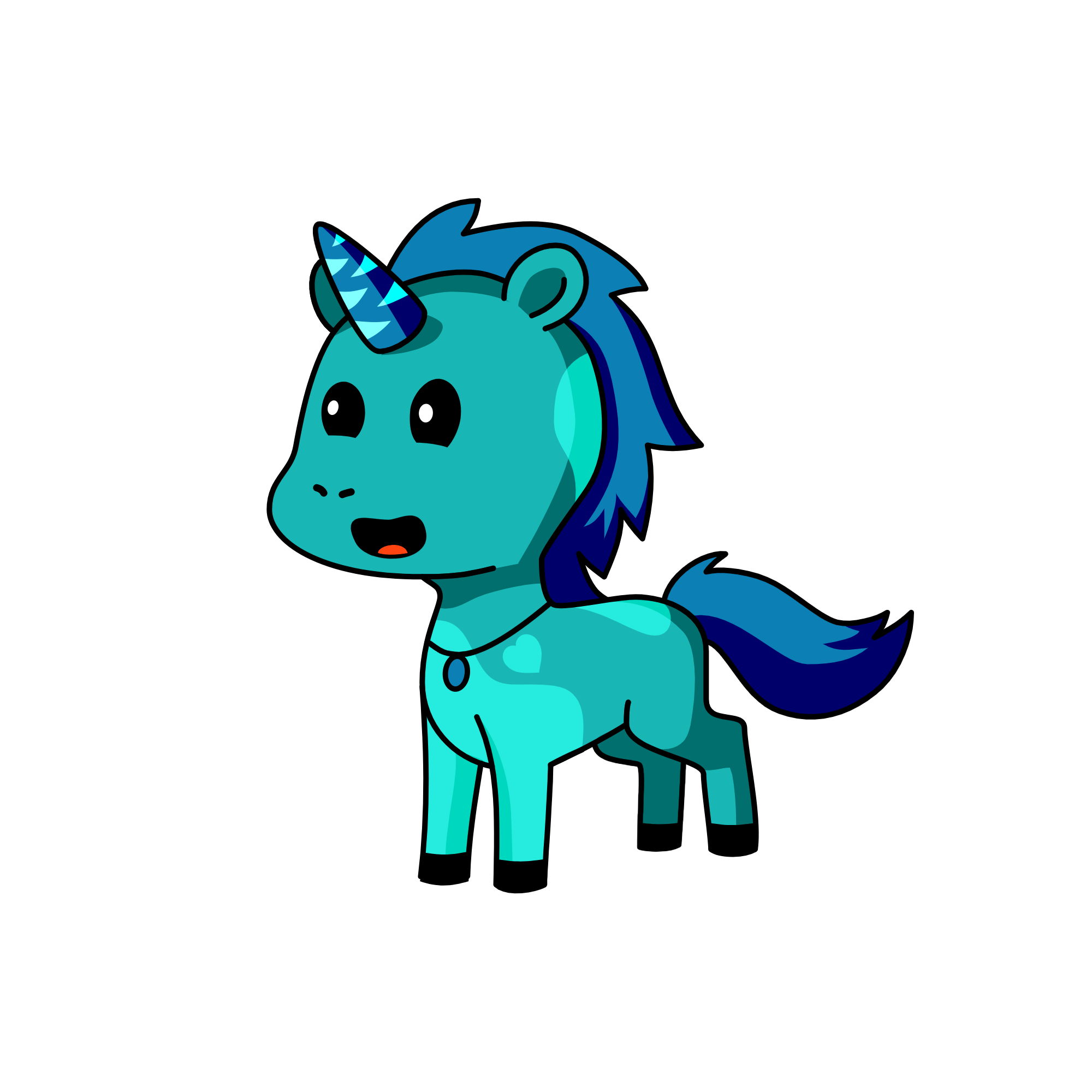Mermaid, the unicorn
