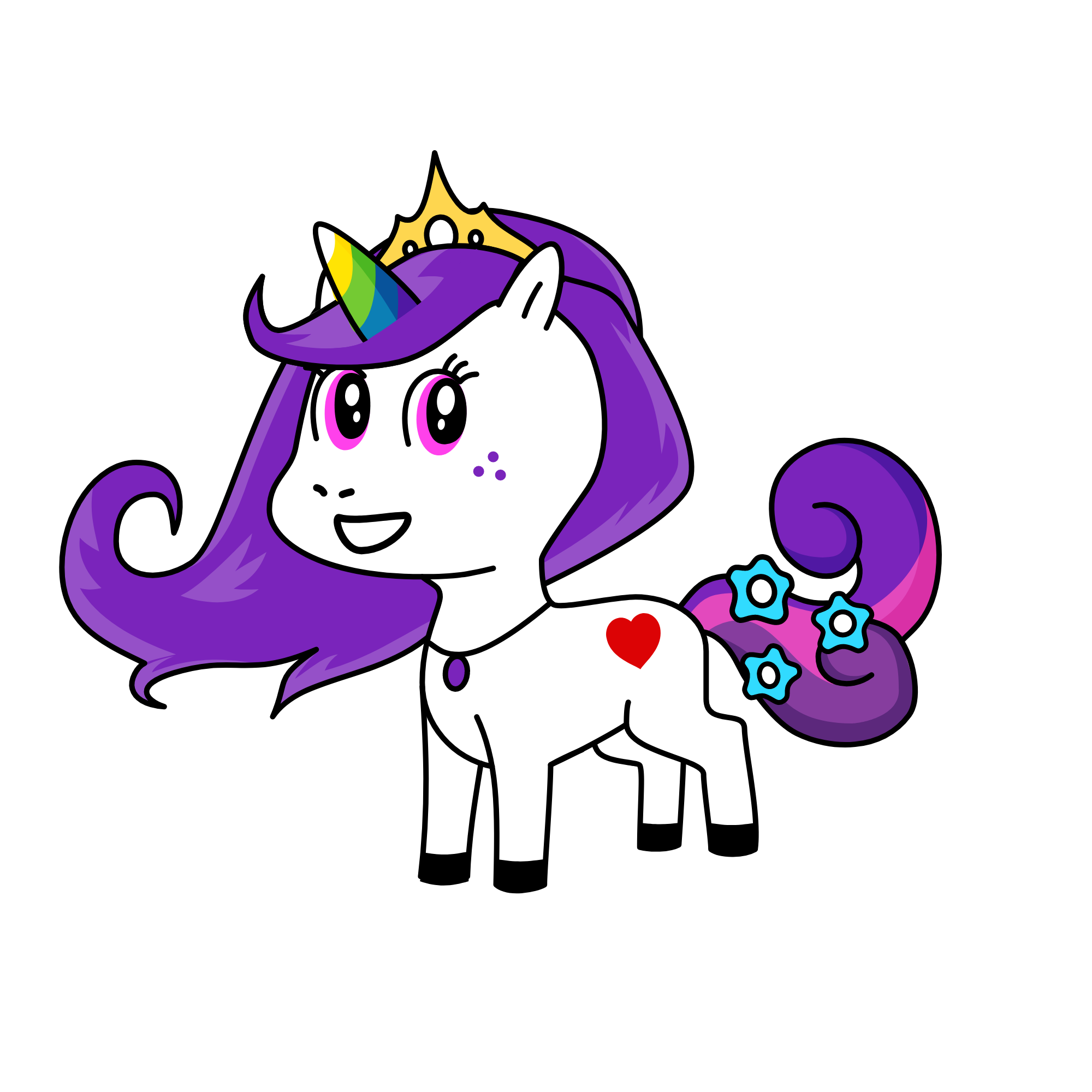 arco    iris, the unicorn