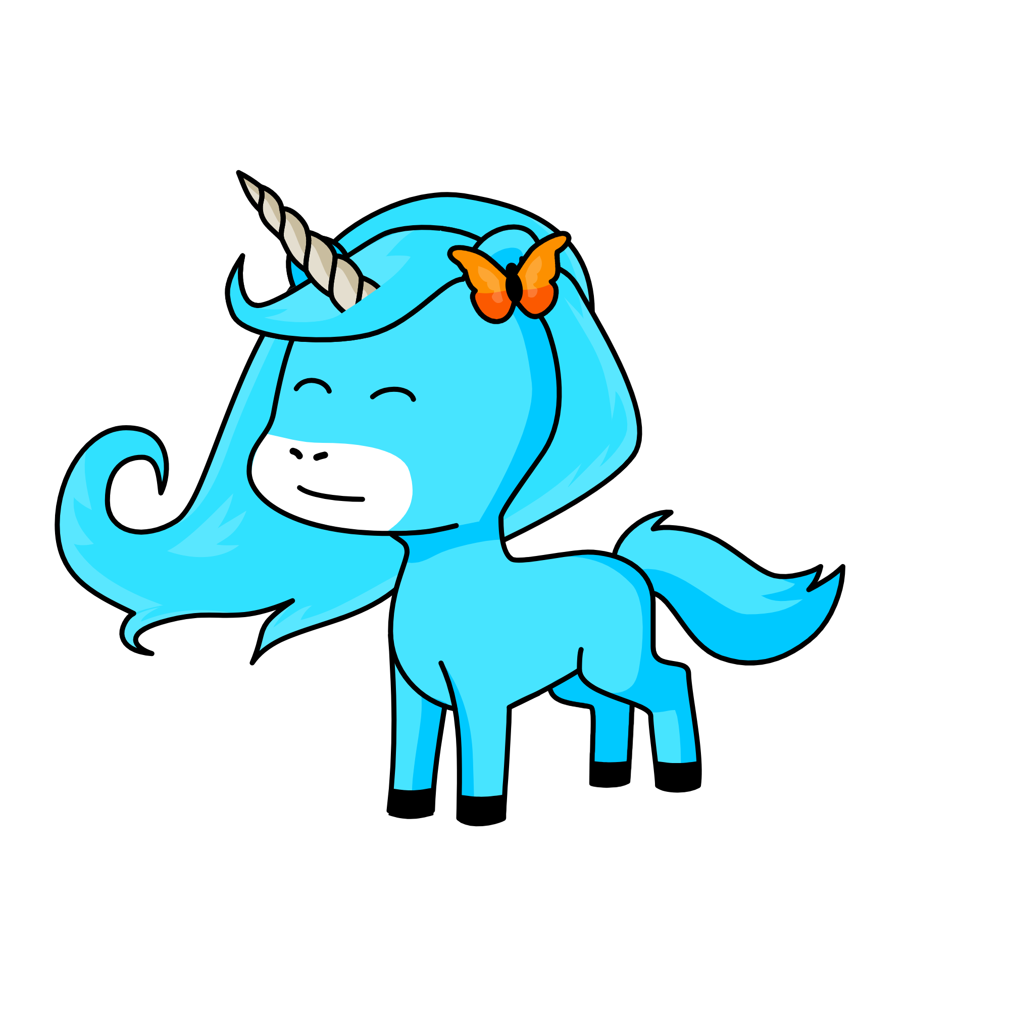 Skylight, the unicorn