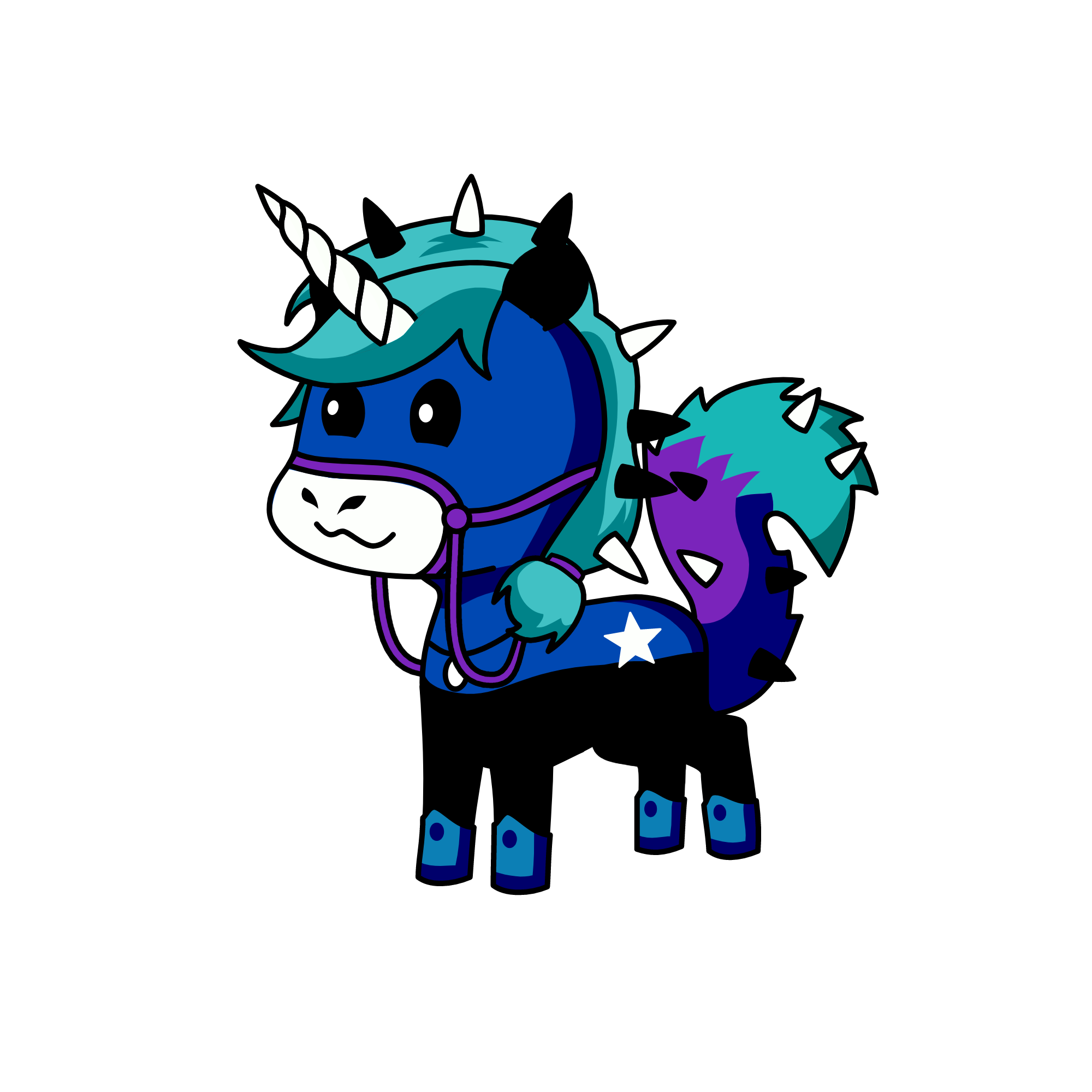 Midnight, the unicorn