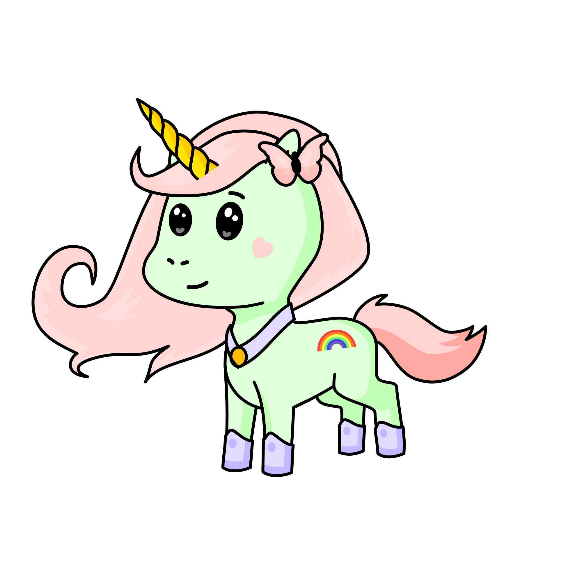 Aventurine, the unicorn