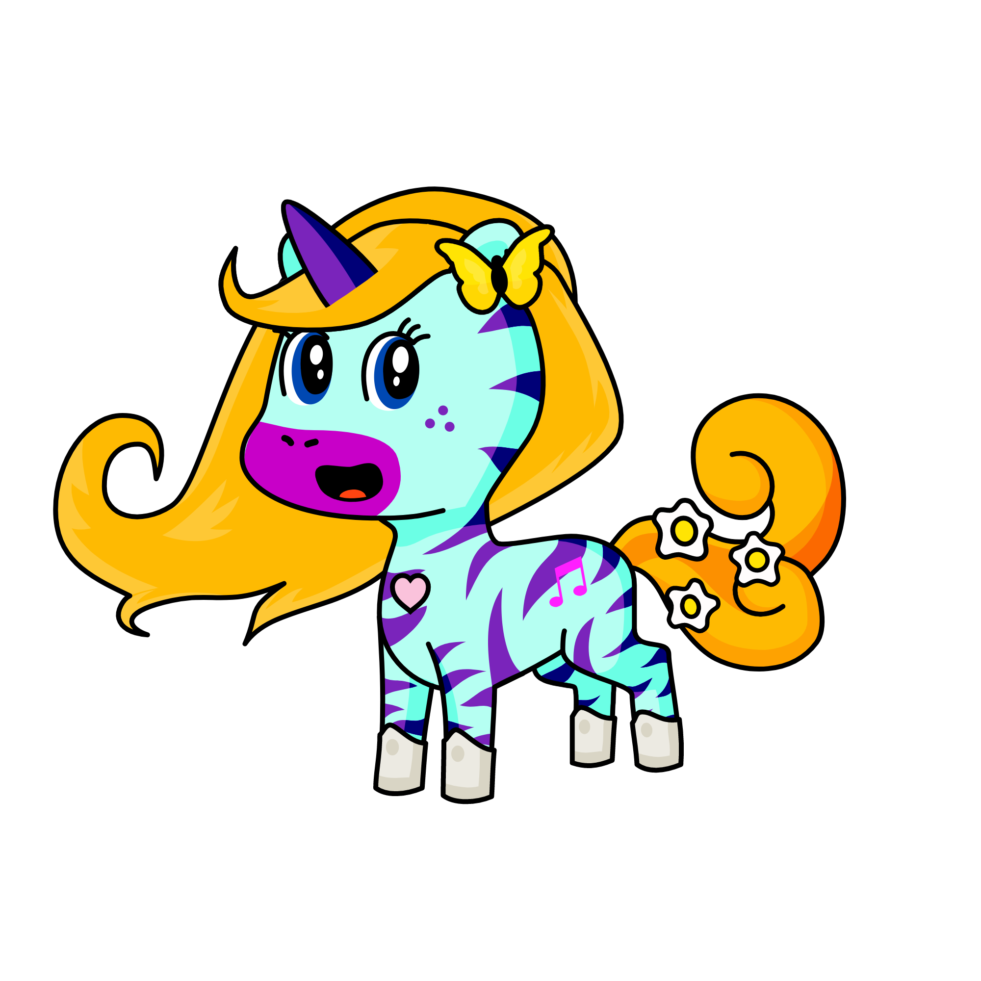 Familyacorn, the unicorn