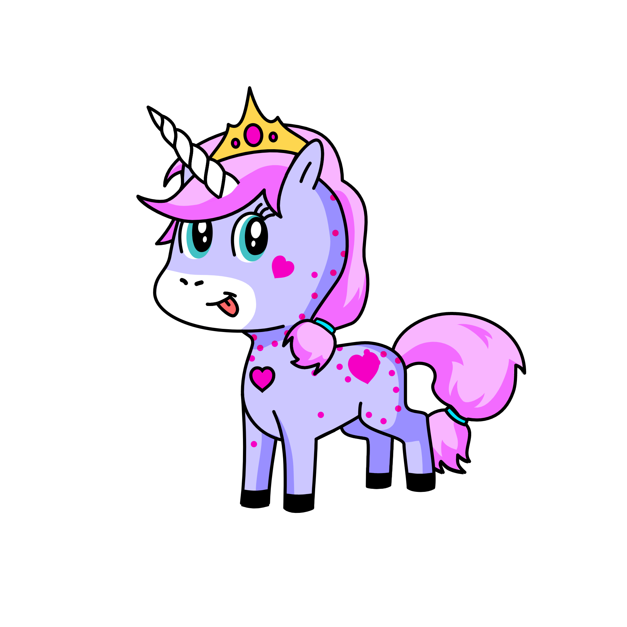 twirly twinkle toes!, the unicorn