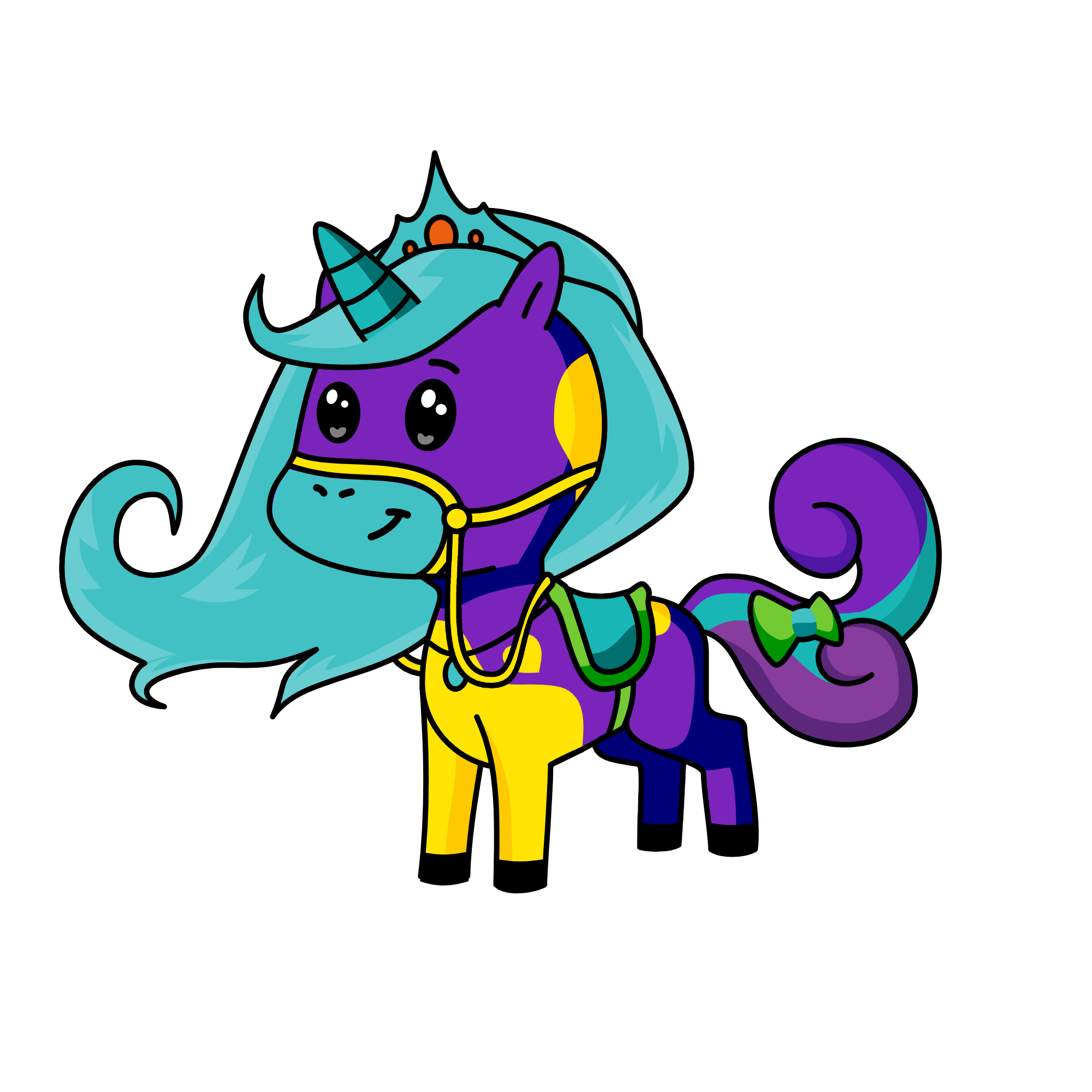 Cielo, the unicorn