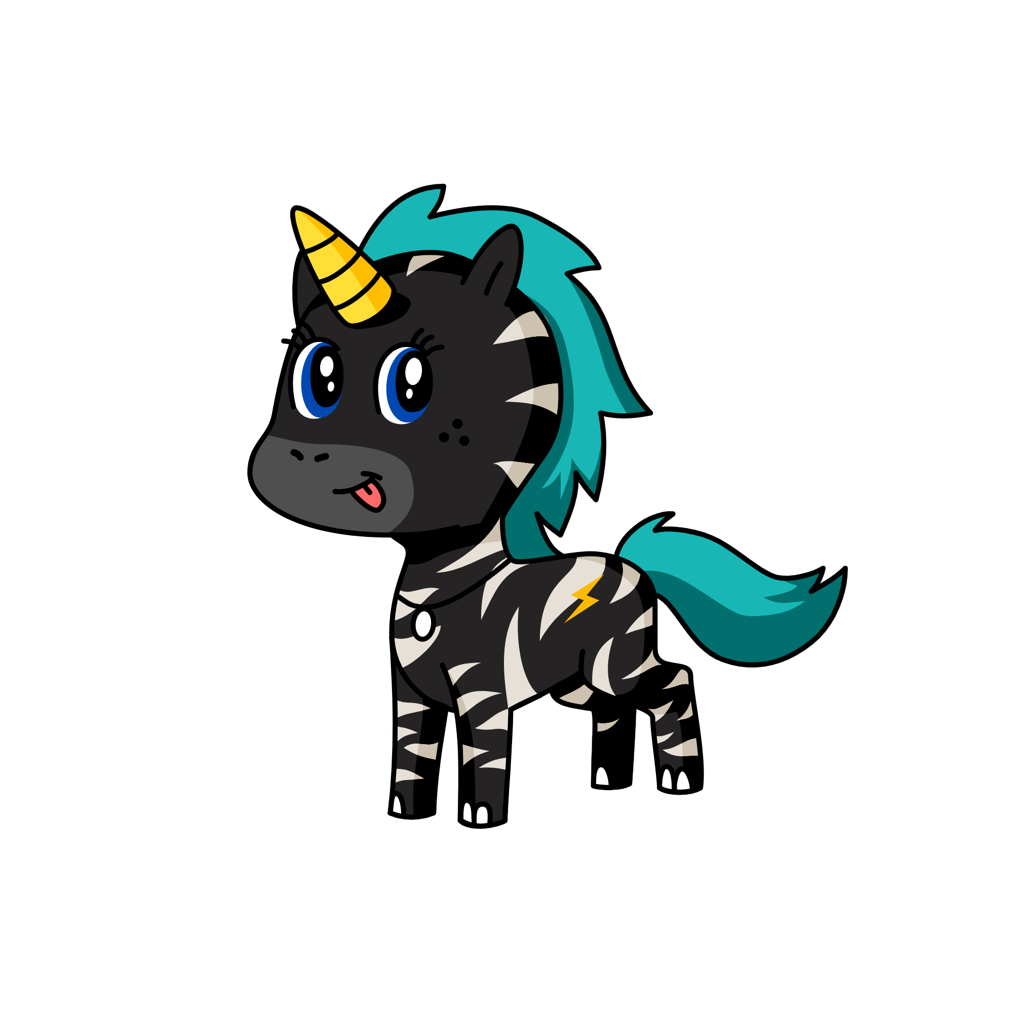 Midnight, the unicorn
