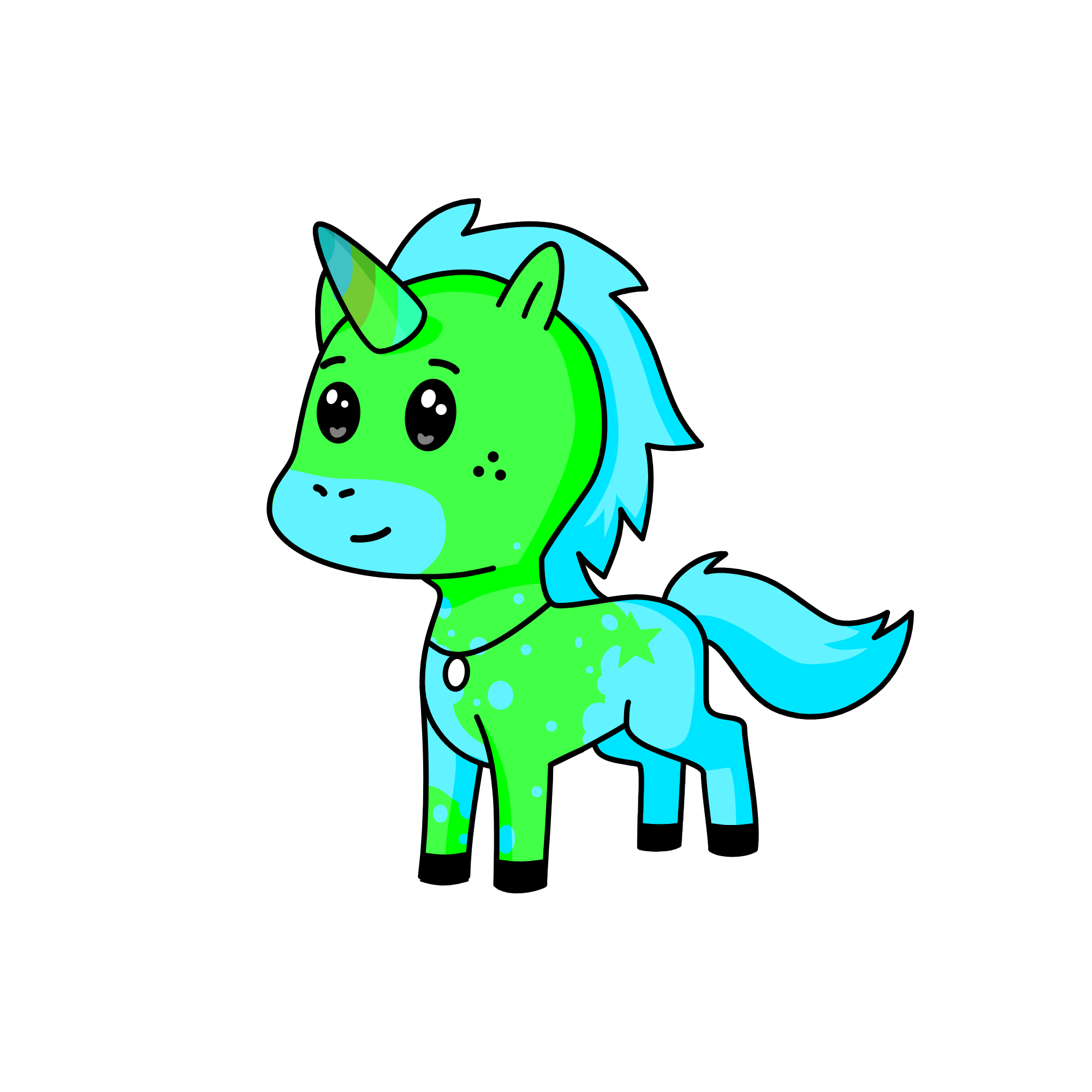 Sage, the unicorn