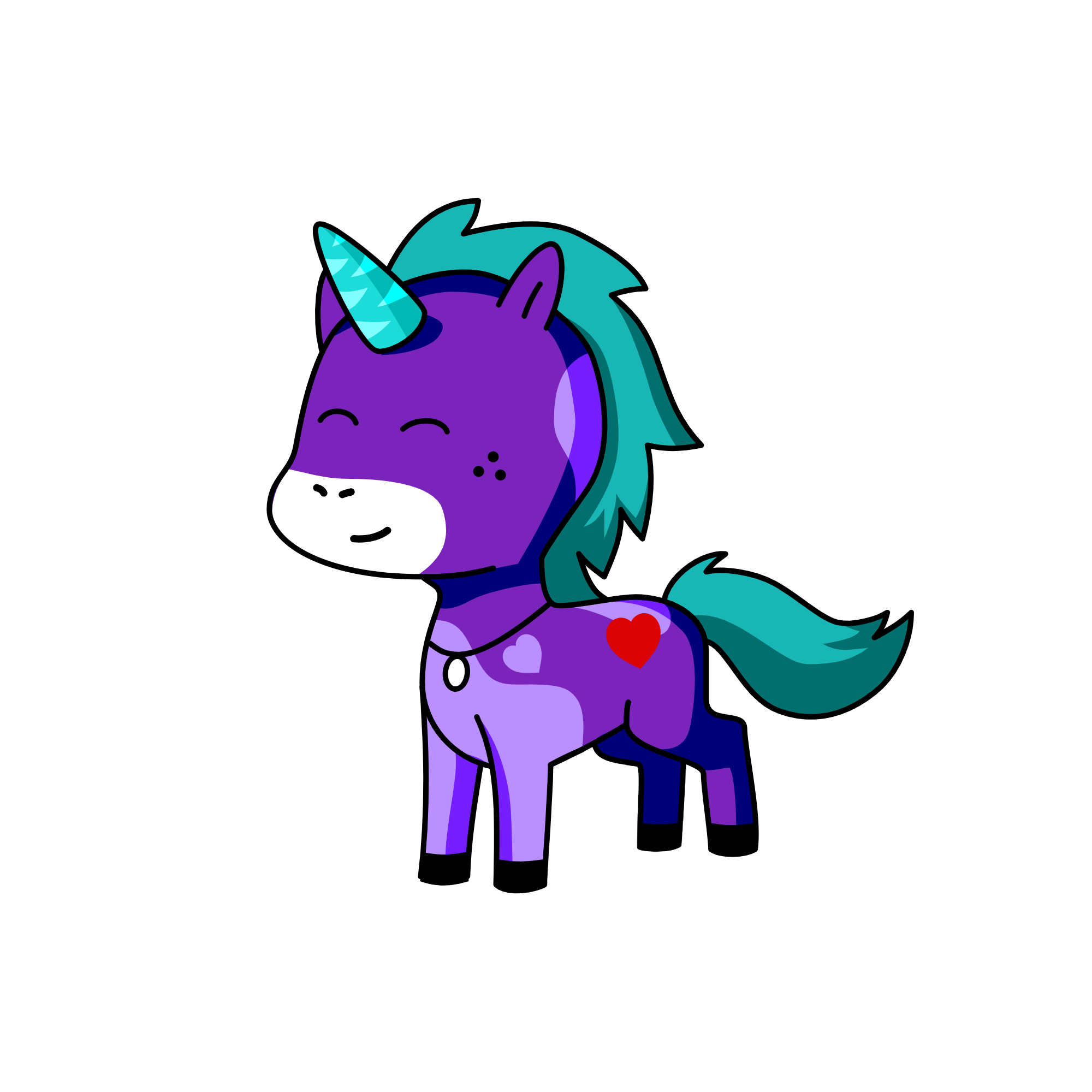 Mimi, the unicorn