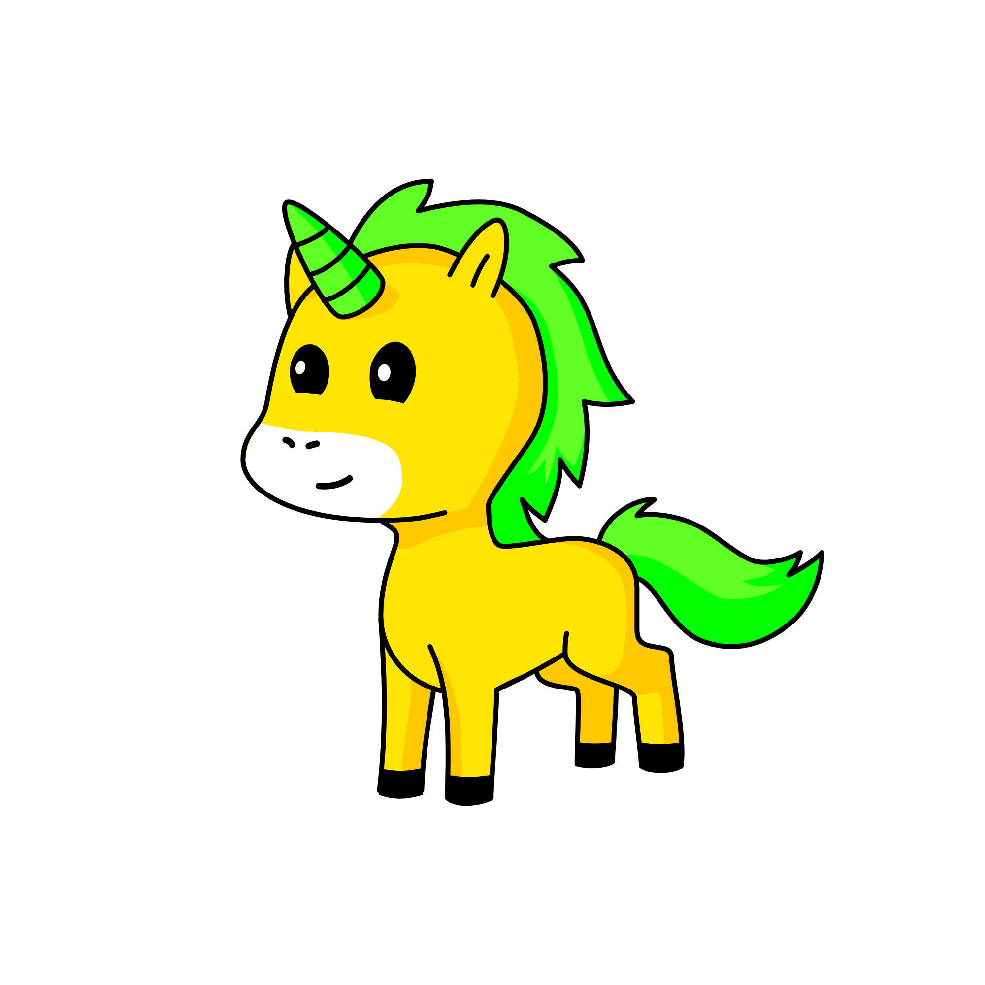 Pineapple, the unicorn