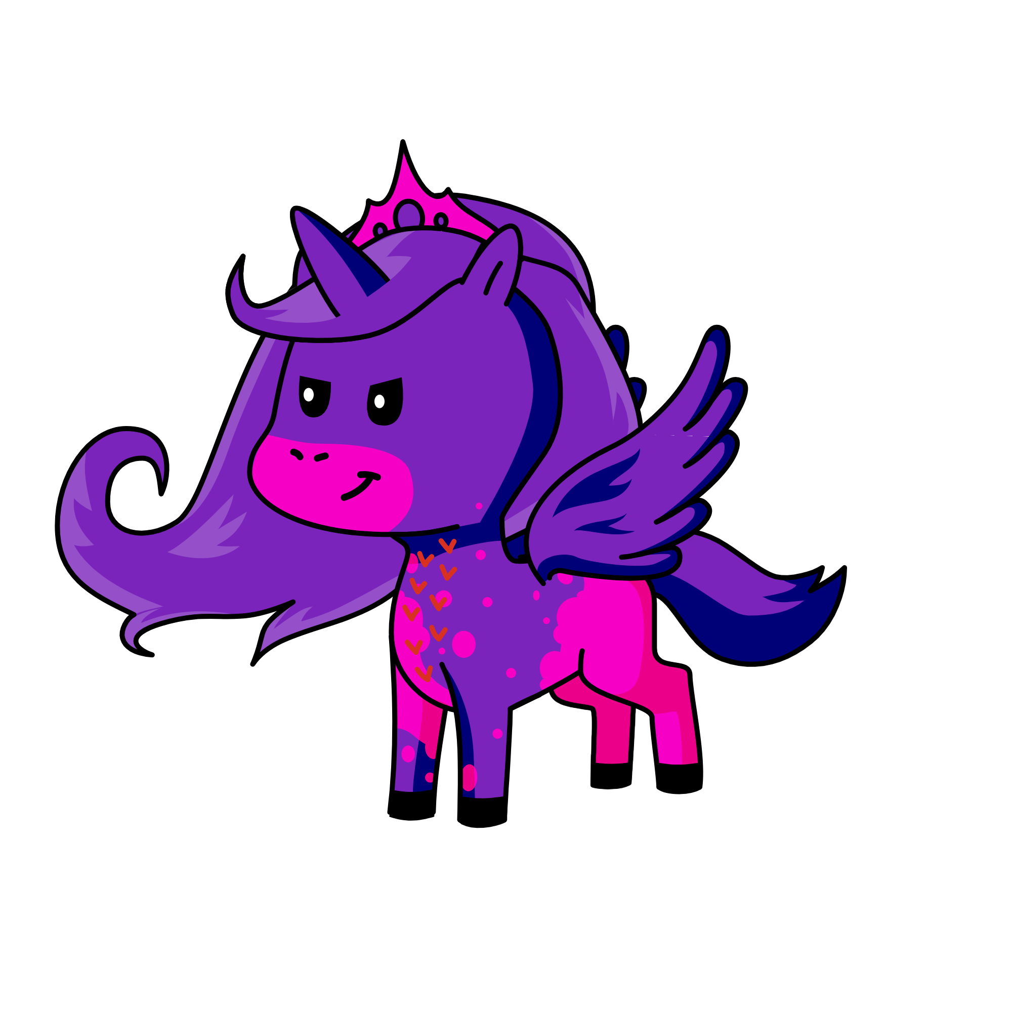 isa, the unicorn