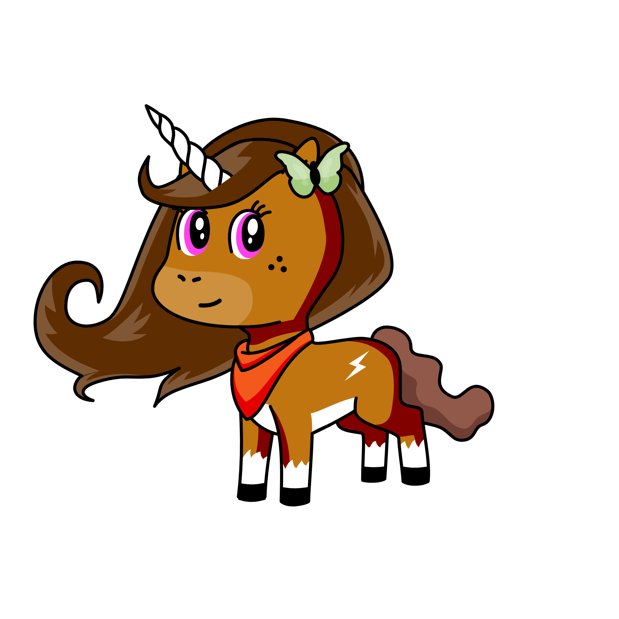 Harper, the unicorn