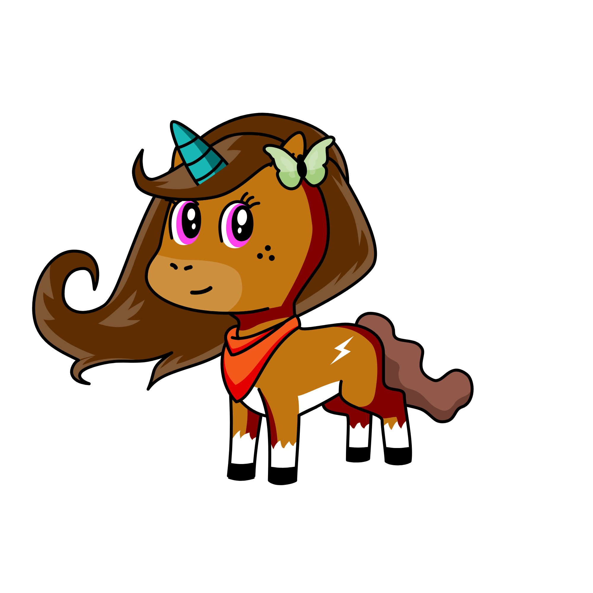 Harper, the unicorn