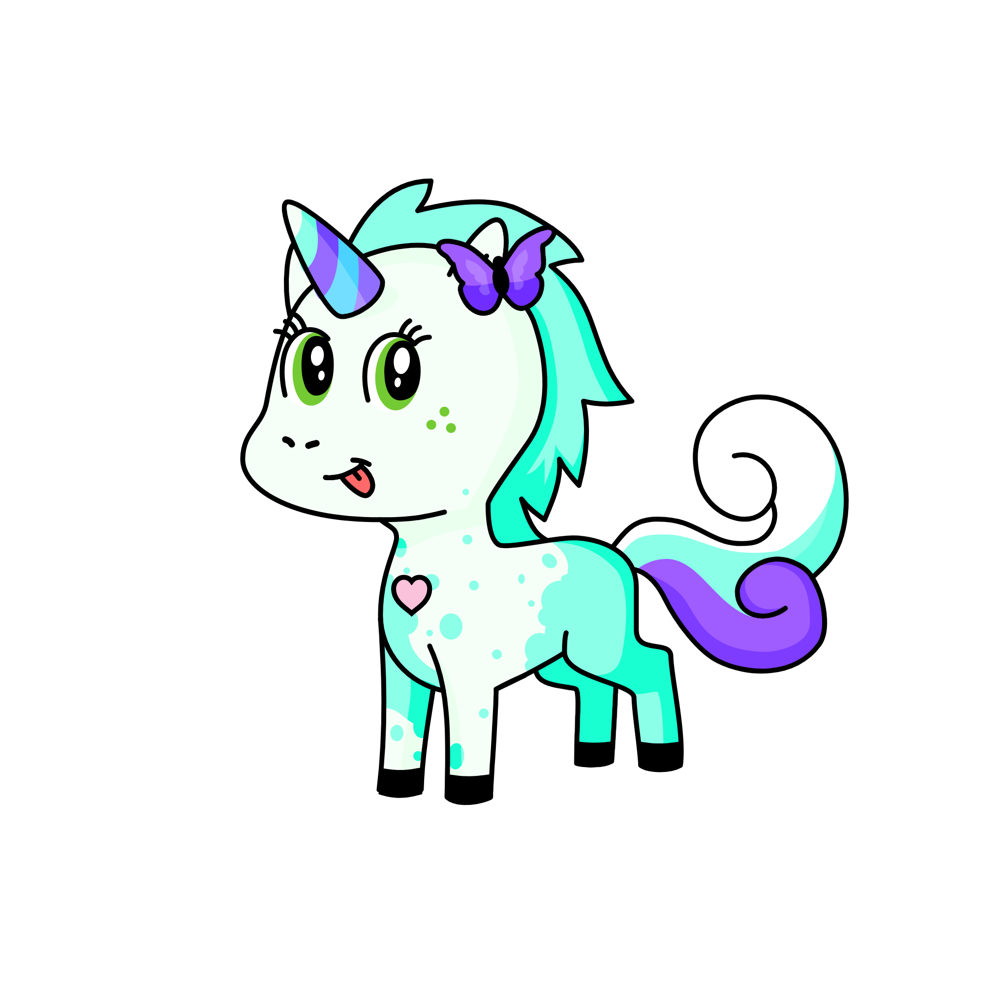 Butterfly, the unicorn