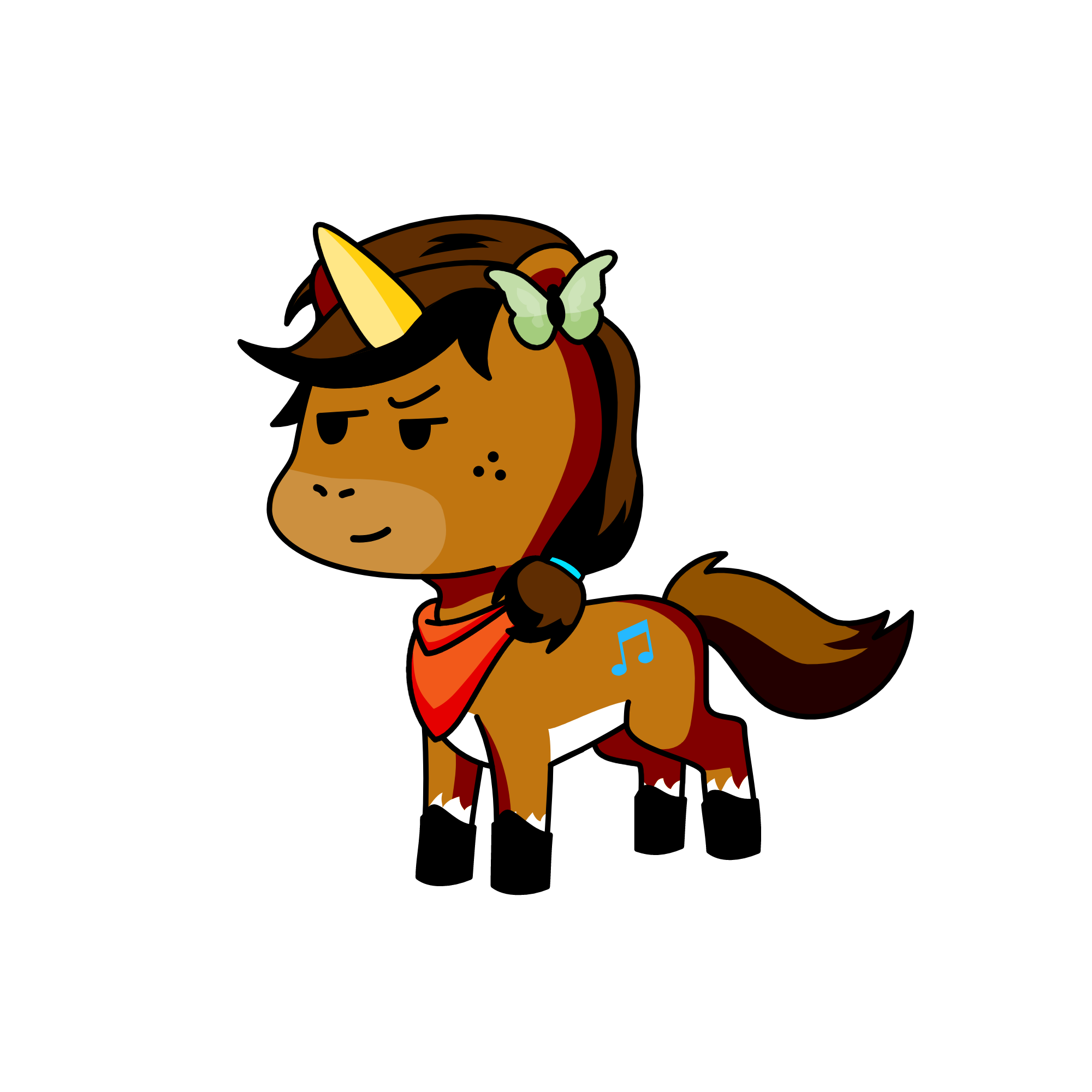 Rose, the unicorn