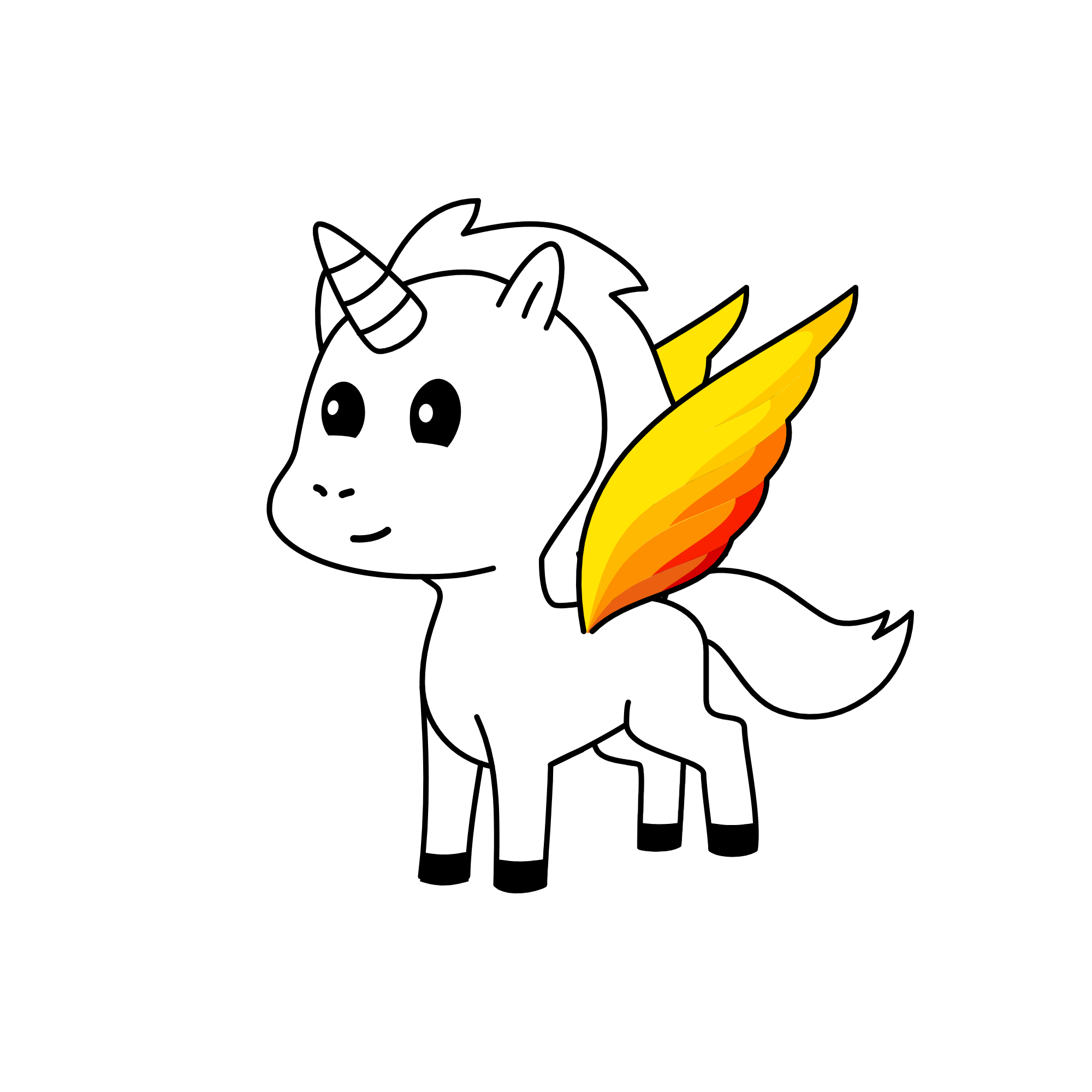 Angela, the unicorn