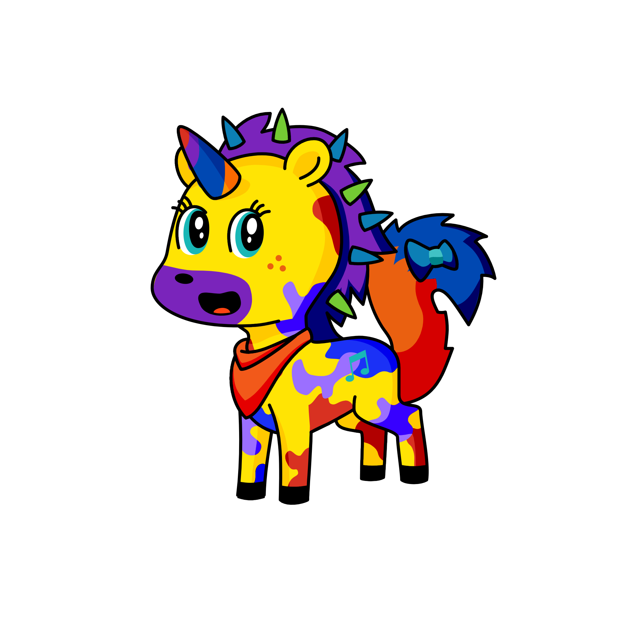 FRITTY, the unicorn