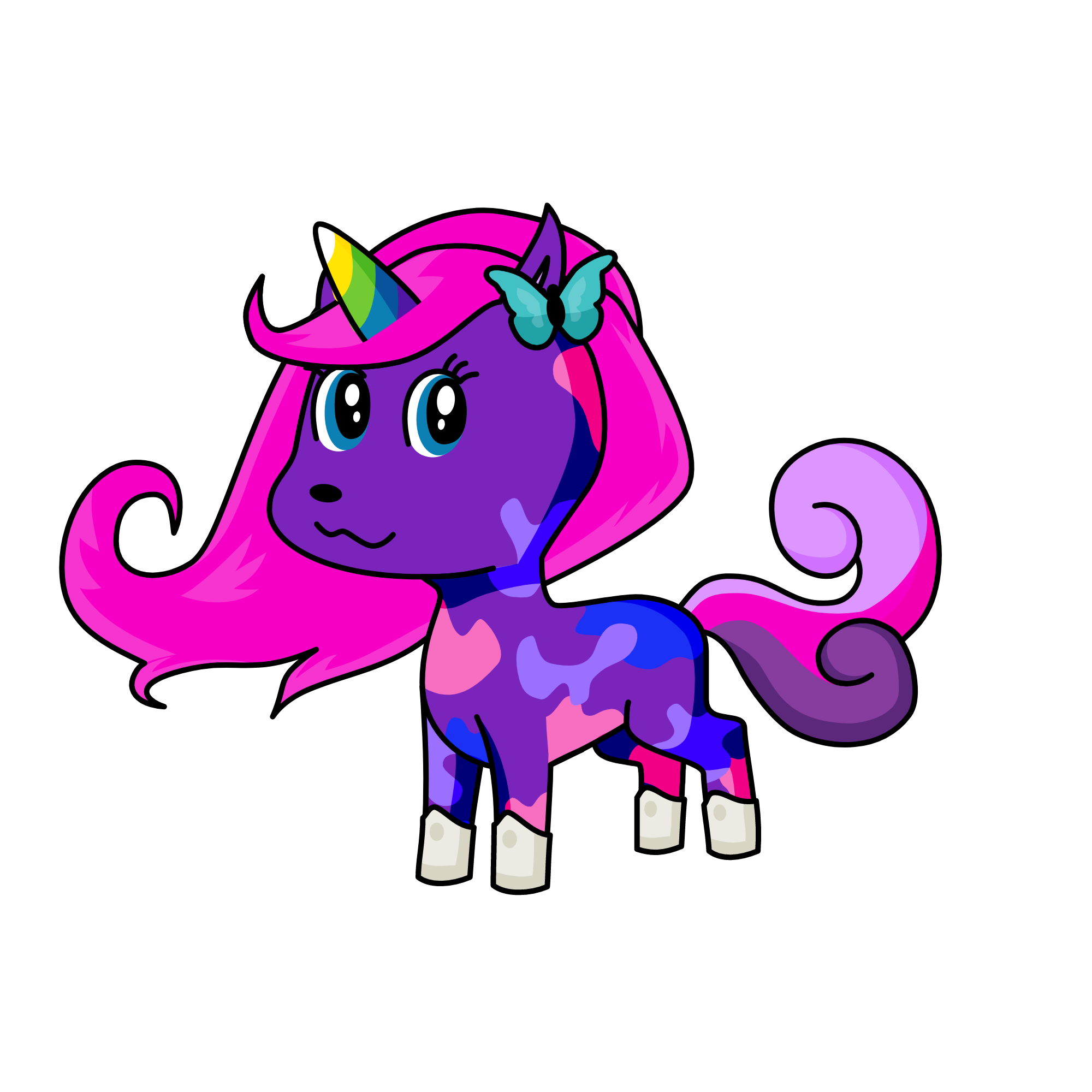 Leasha, the unicorn