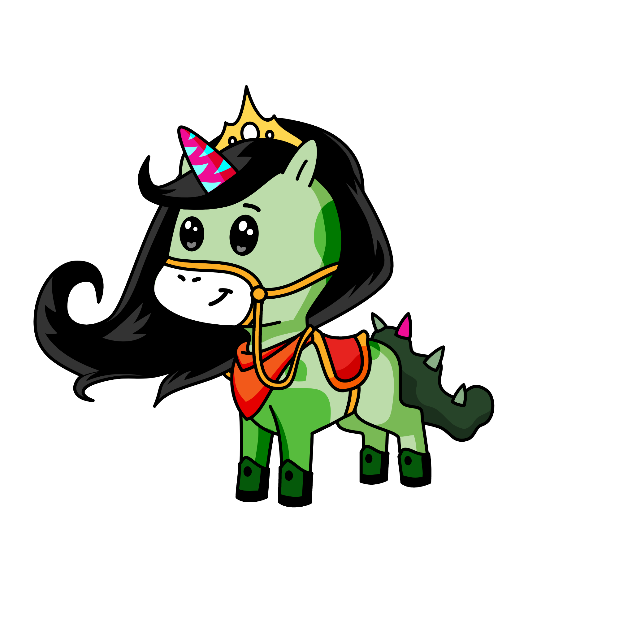 Seahorse, the unicorn