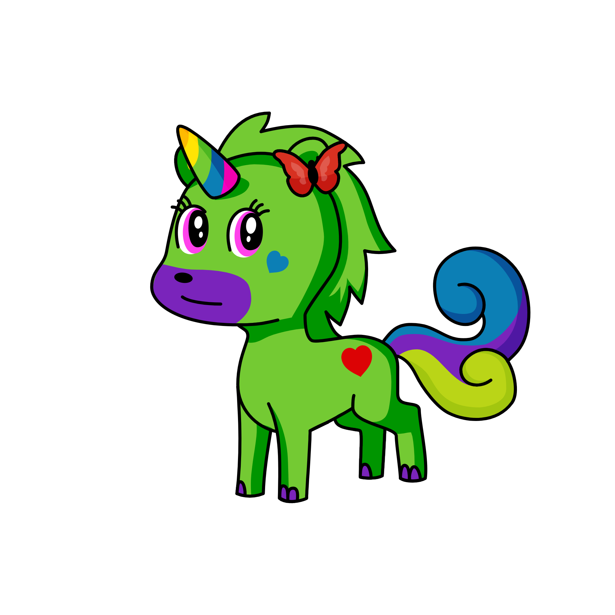 dffy, the unicorn