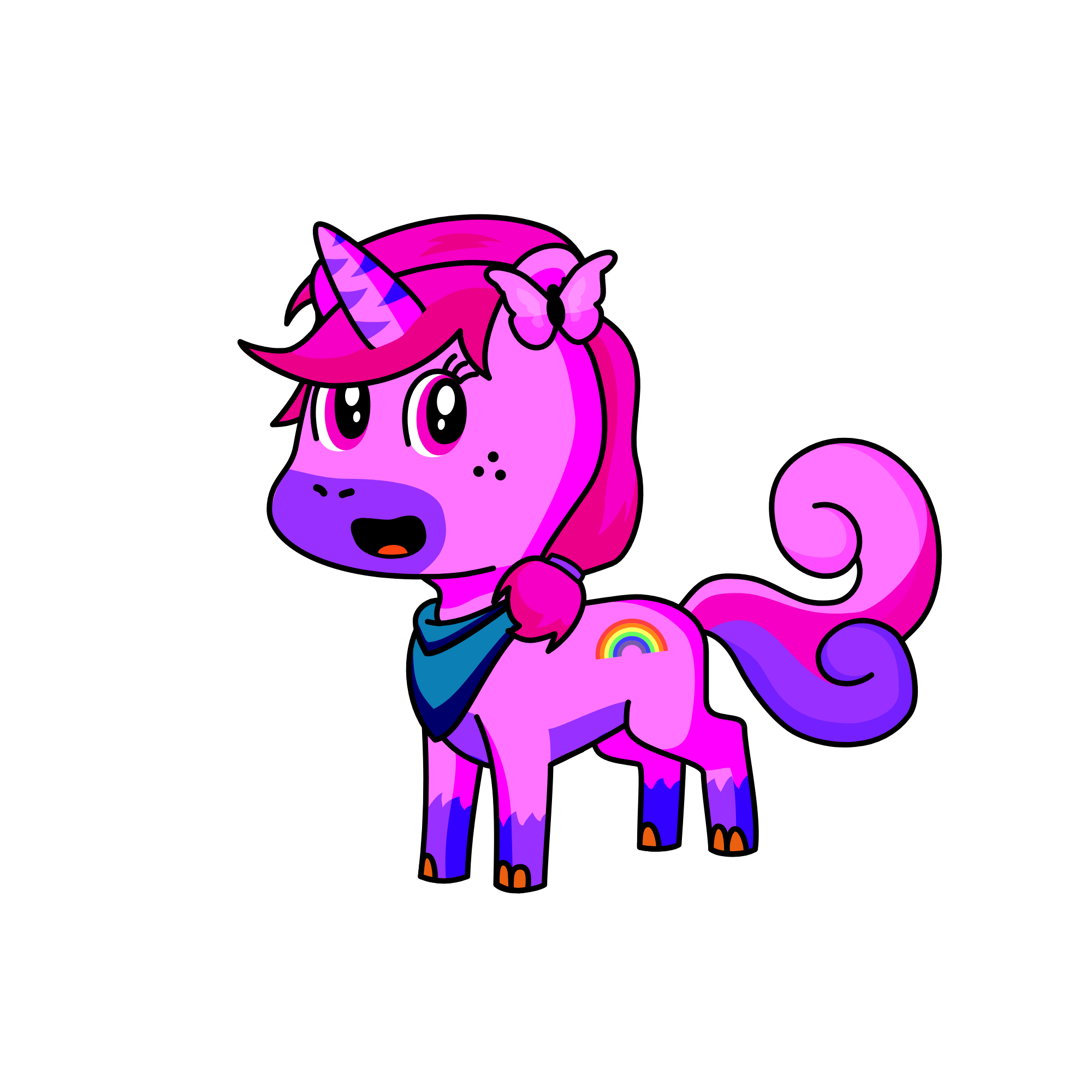 Marinette, the unicorn