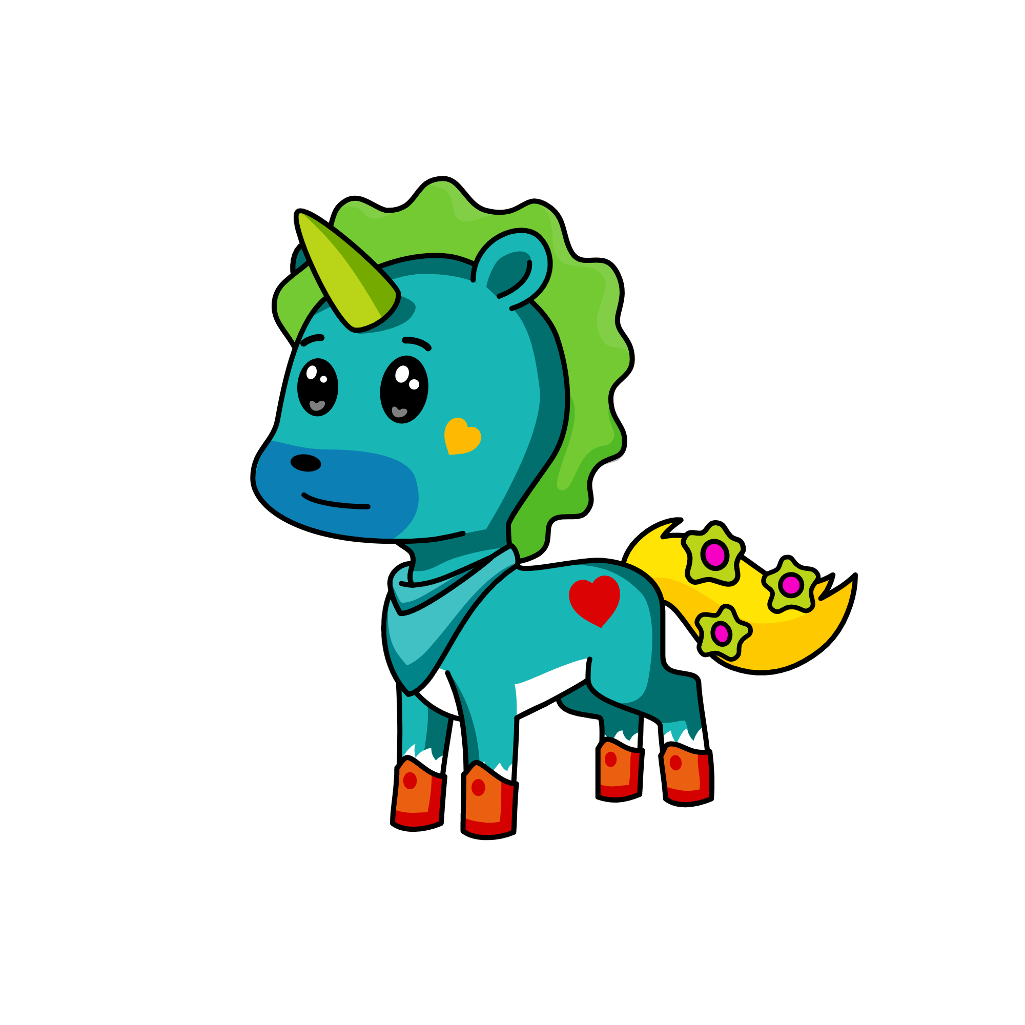 اوا, the unicorn