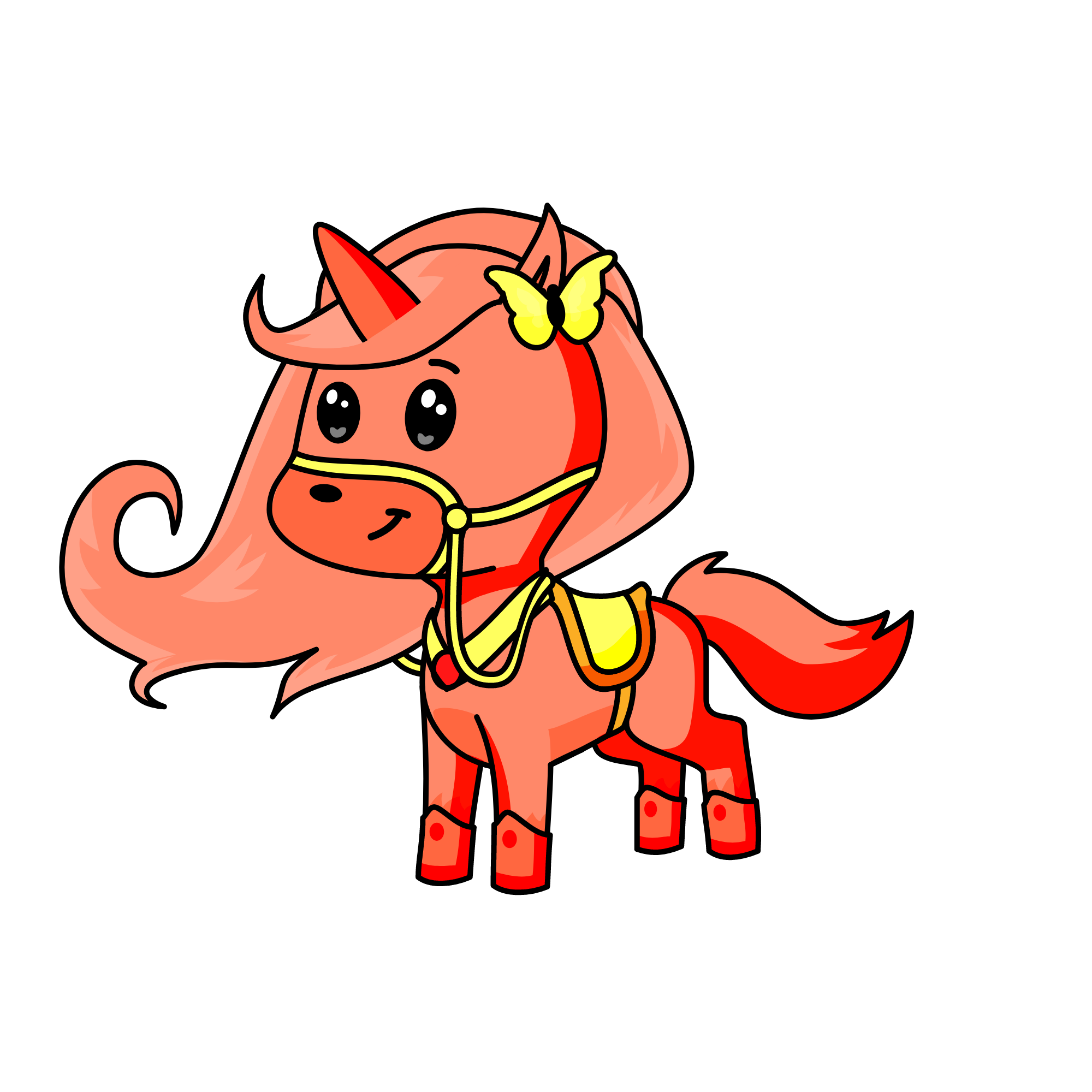 Foxy, the unicorn