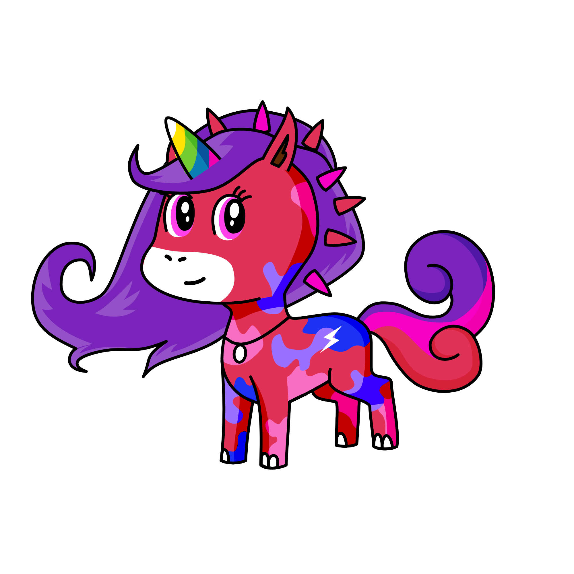 Princess bitty, the unicorn
