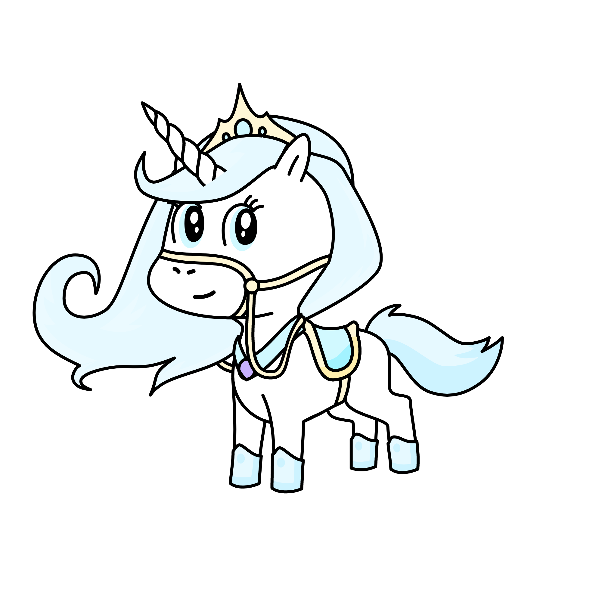 Royal, the unicorn