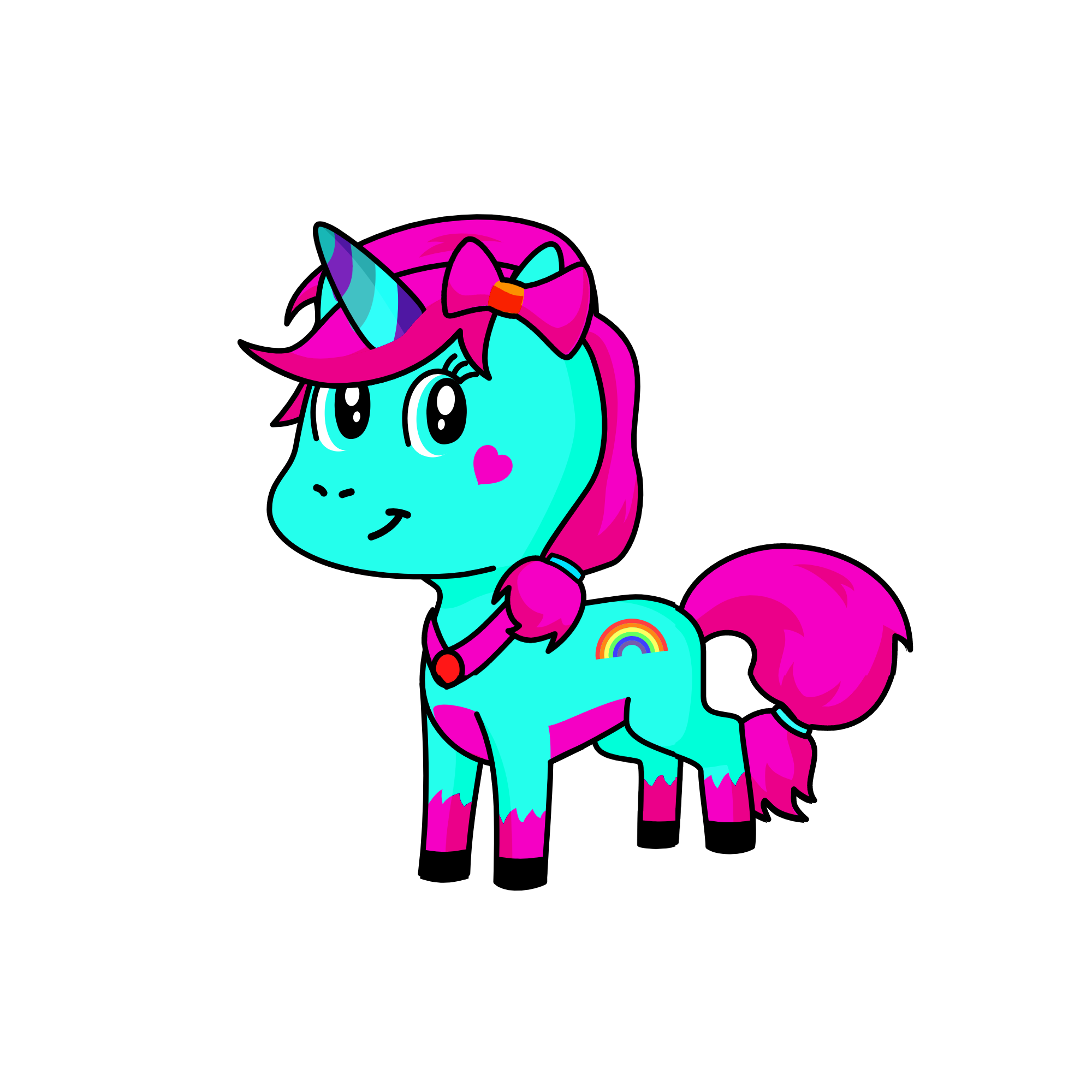 Cotton Candy, the unicorn