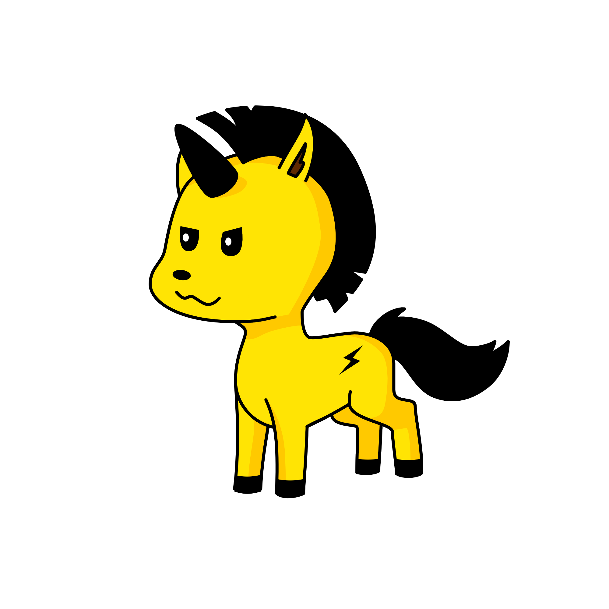 Pikachu the unicorn, the unicorn