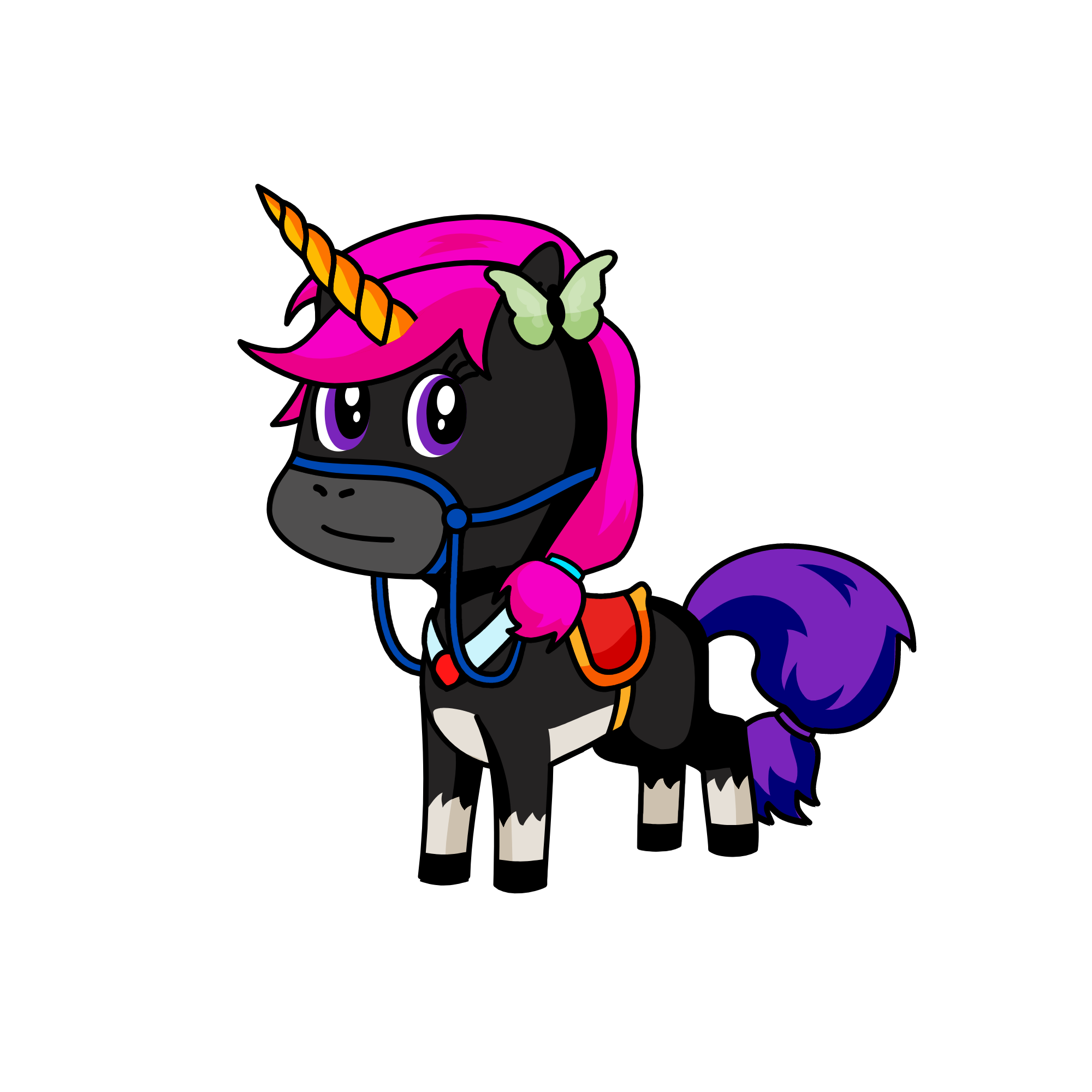 Flor, the unicorn