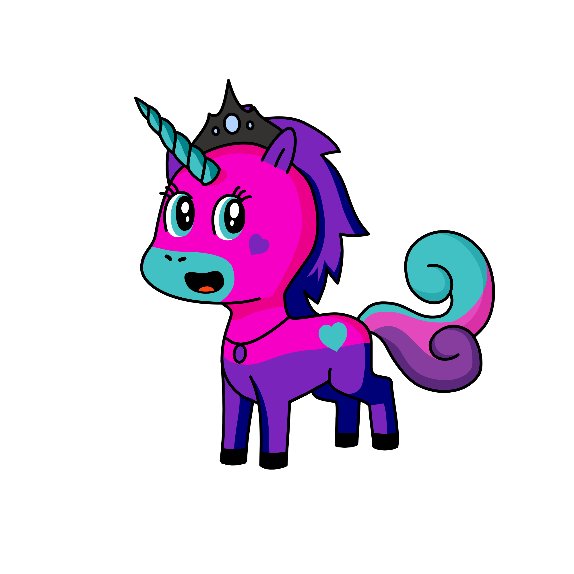 TRIXY, the unicorn