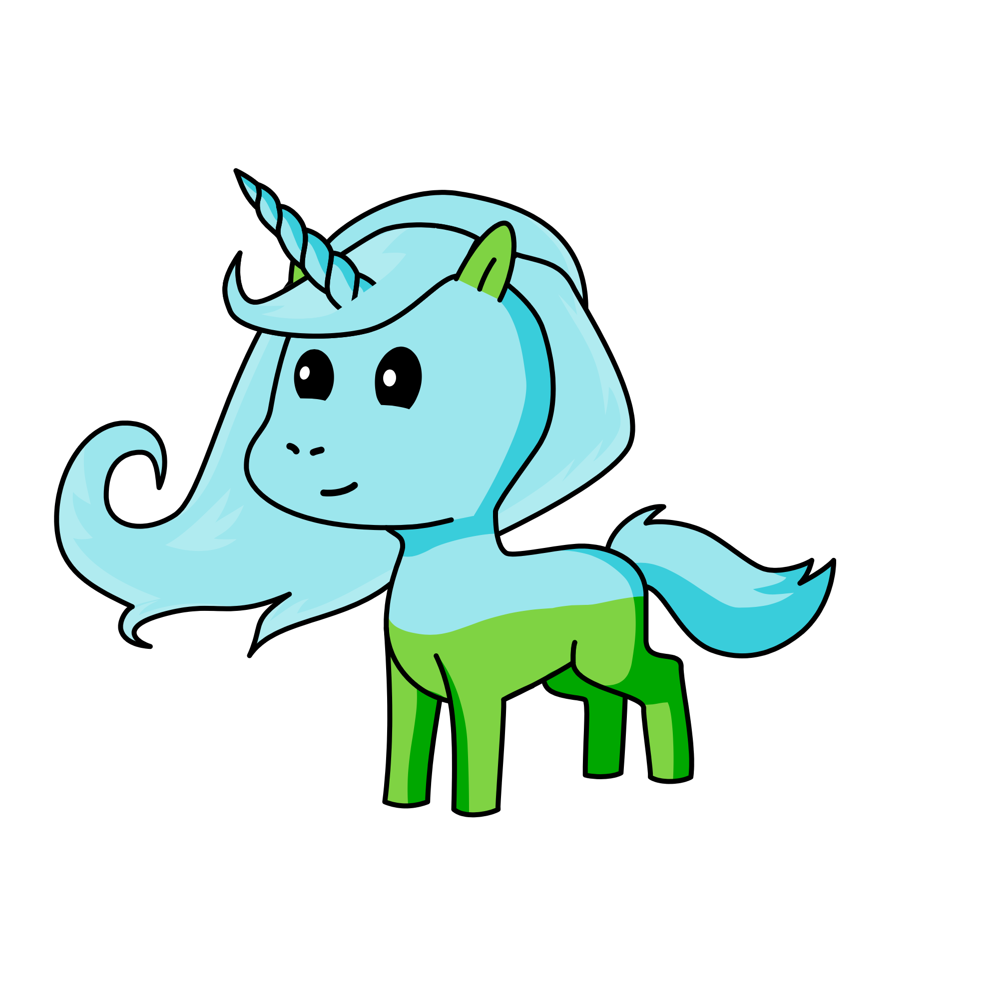 .Glorious., the unicorn
