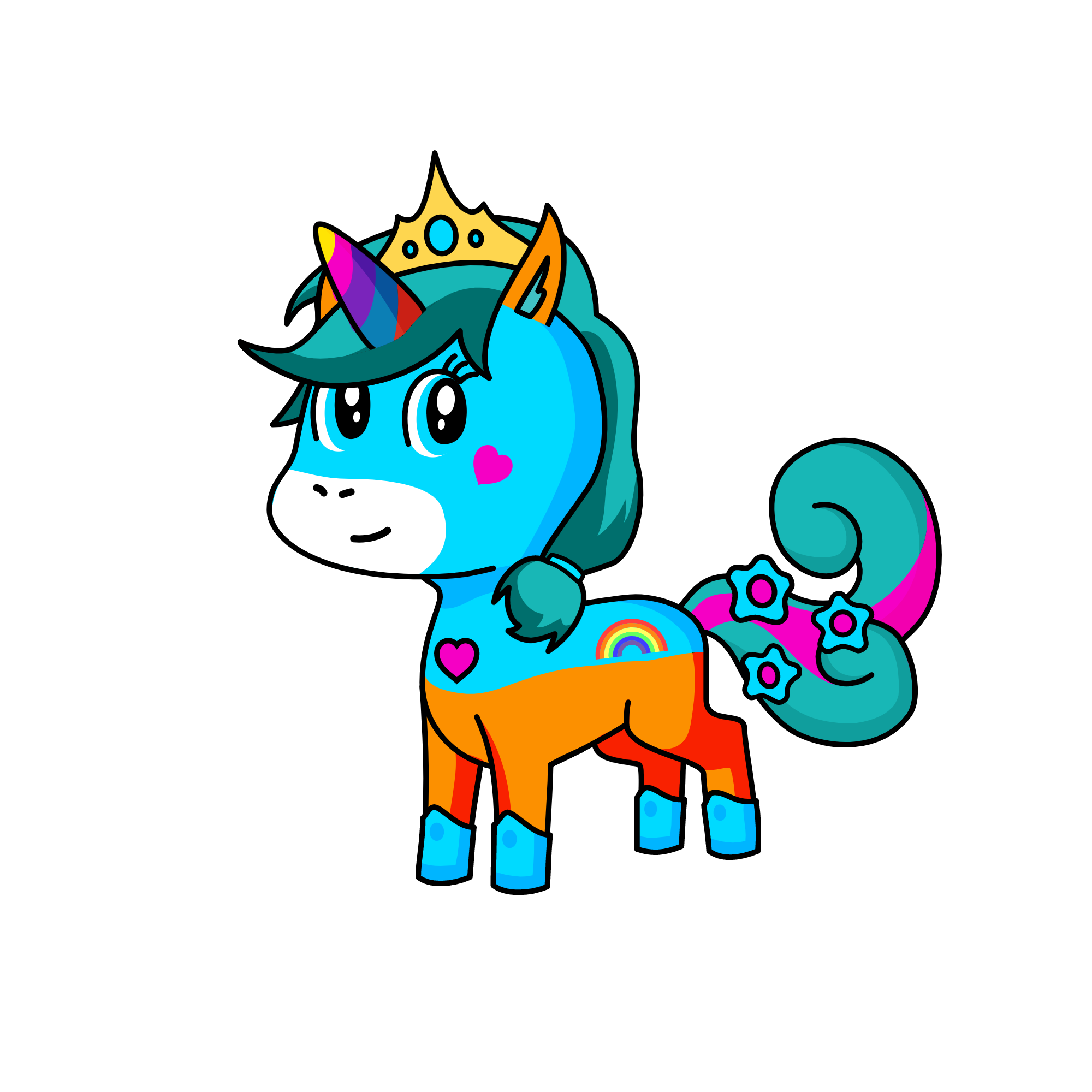 vicky711, the unicorn