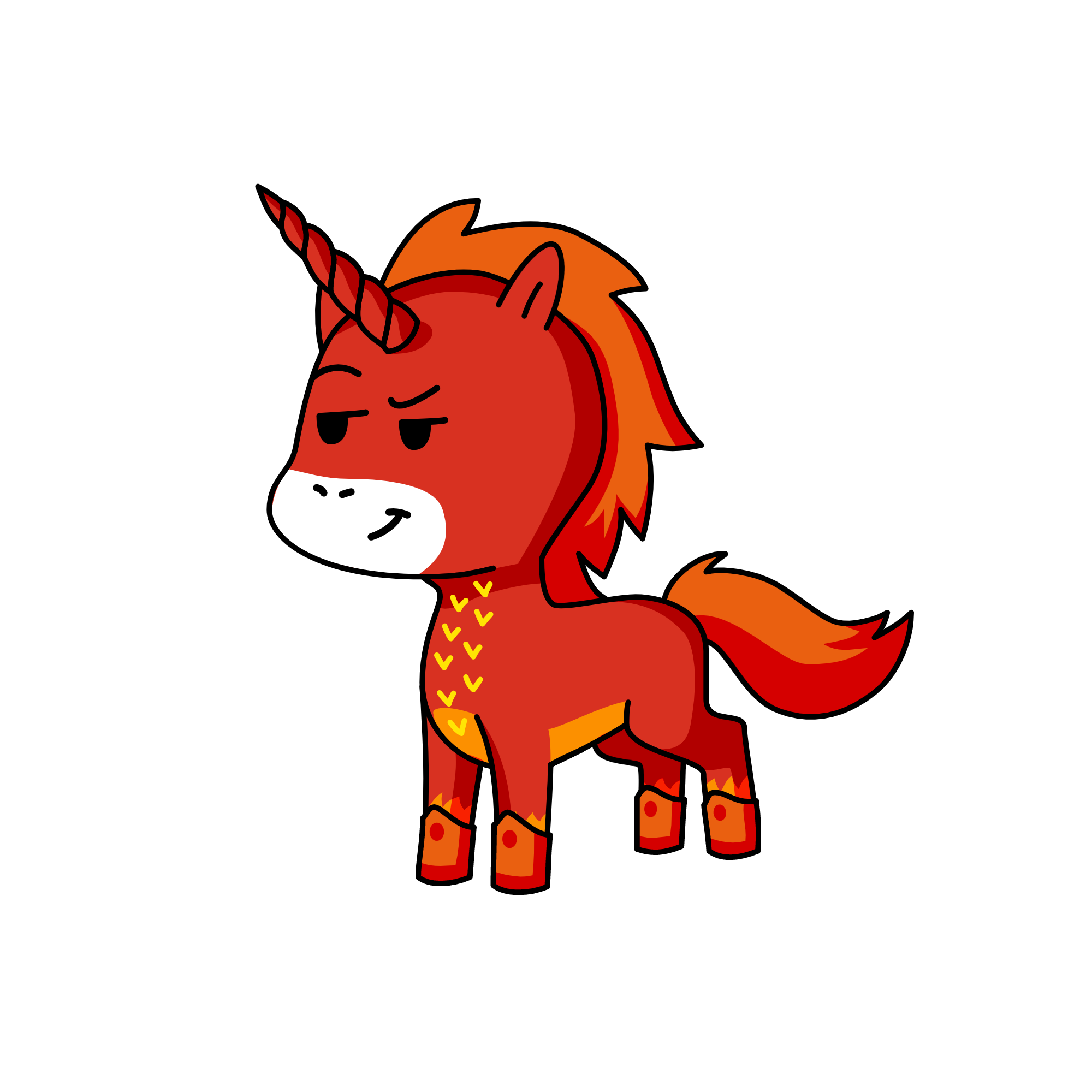 Prince Blaze, the unicorn
