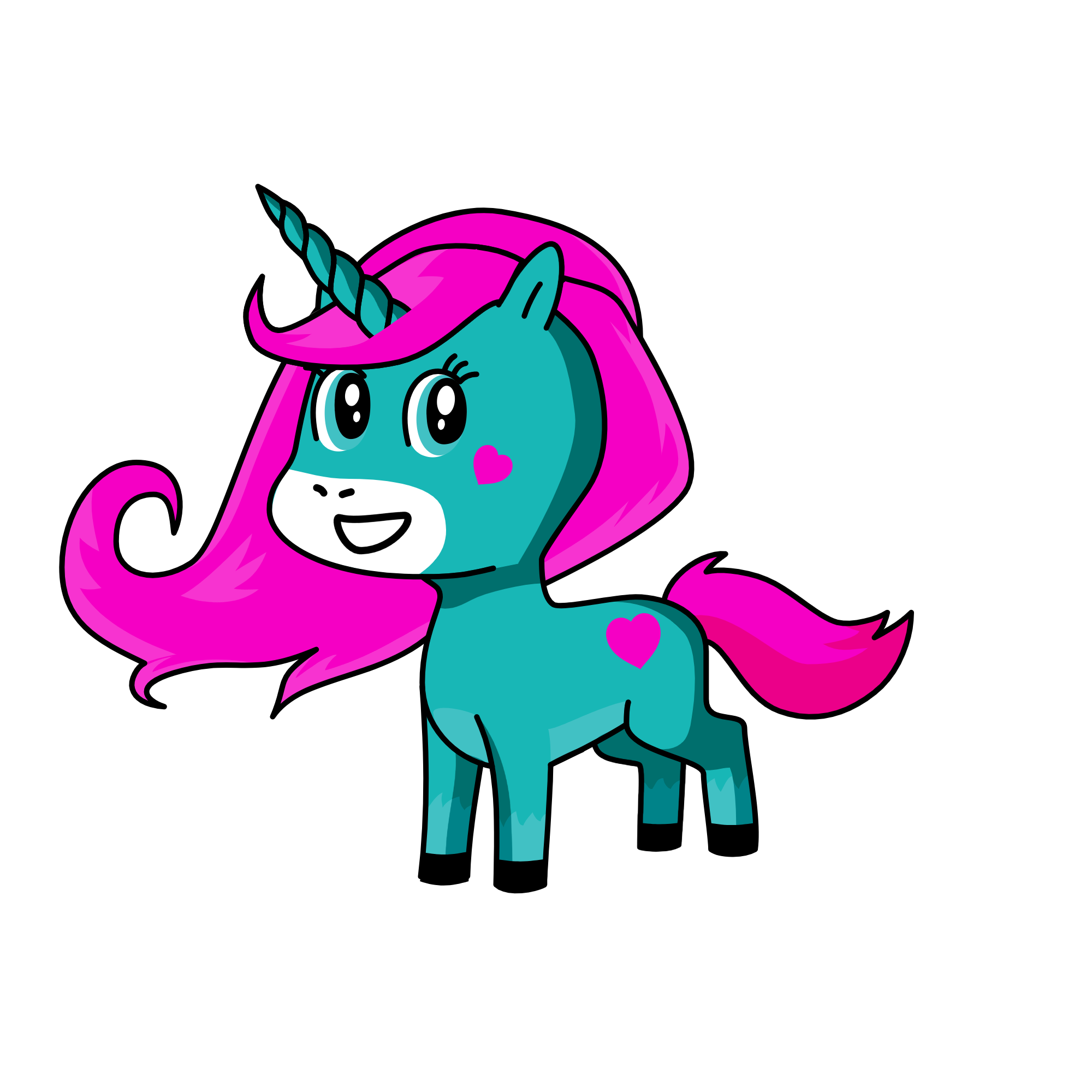 a, the unicorn