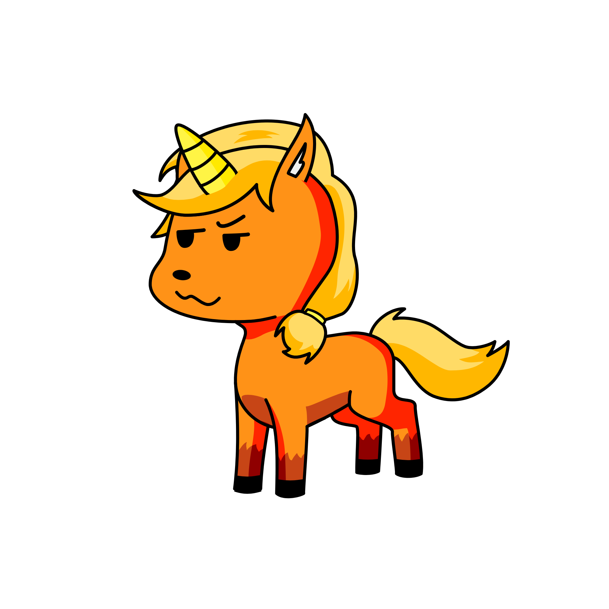 Foxy🦊, the unicorn