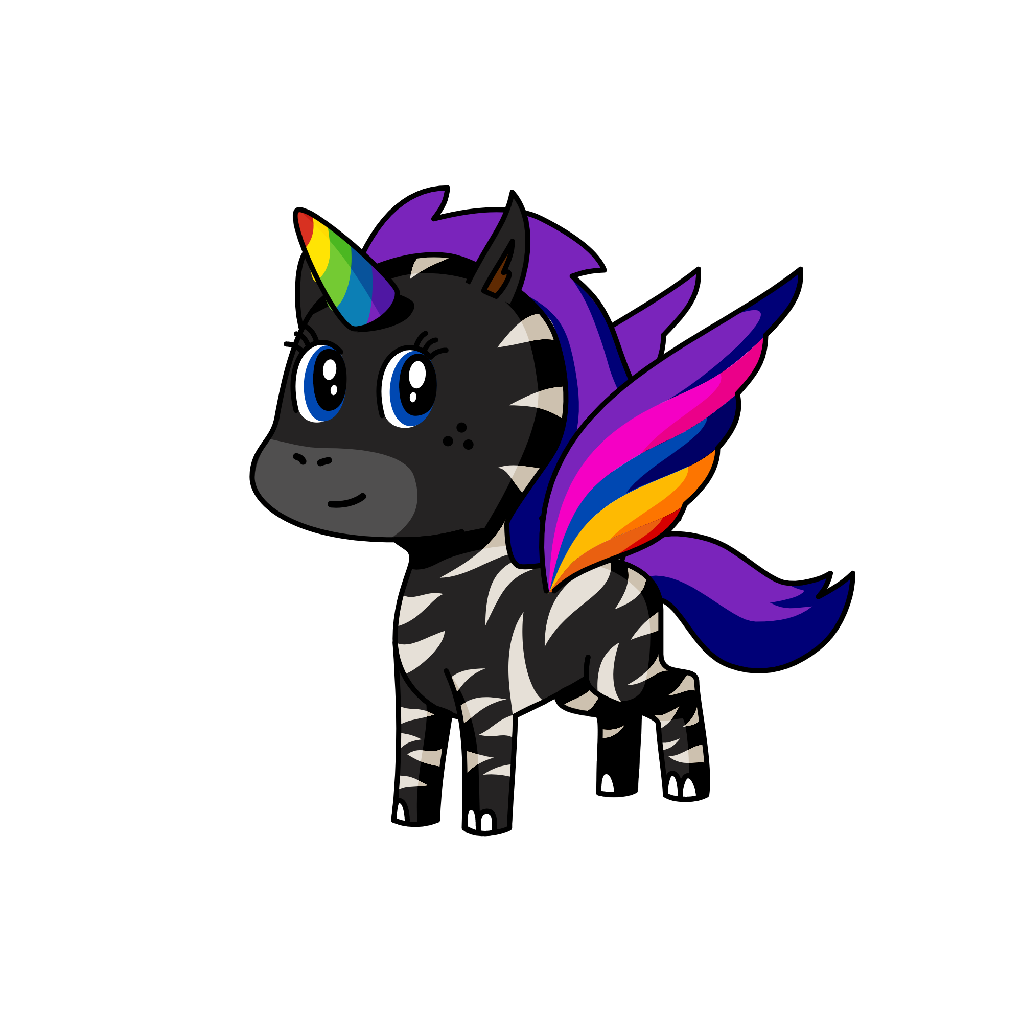 Foxy Loxy, the unicorn