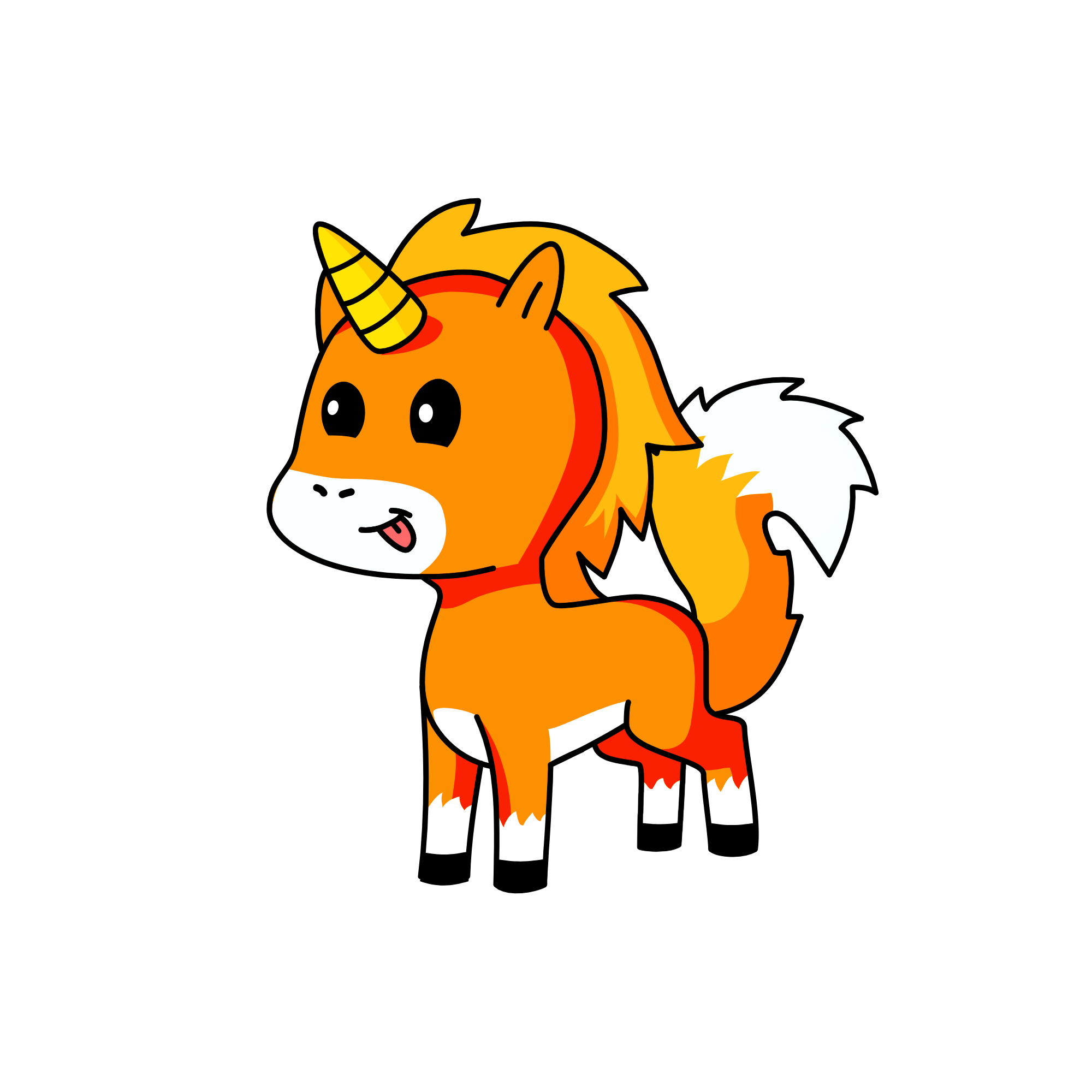 Fox, the unicorn