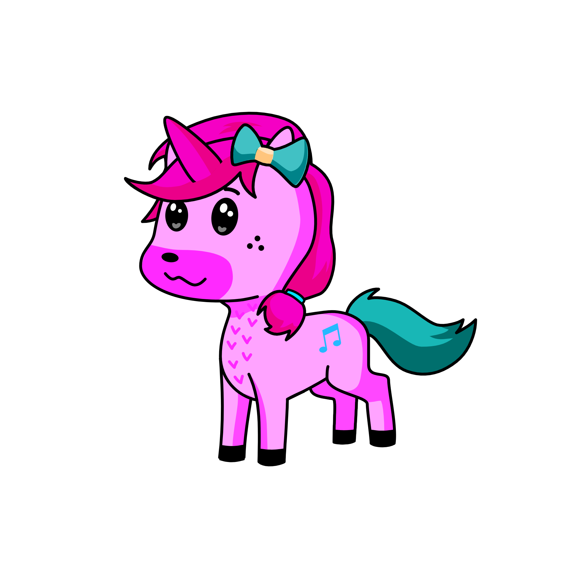 Pinkie Pie, the unicorn
