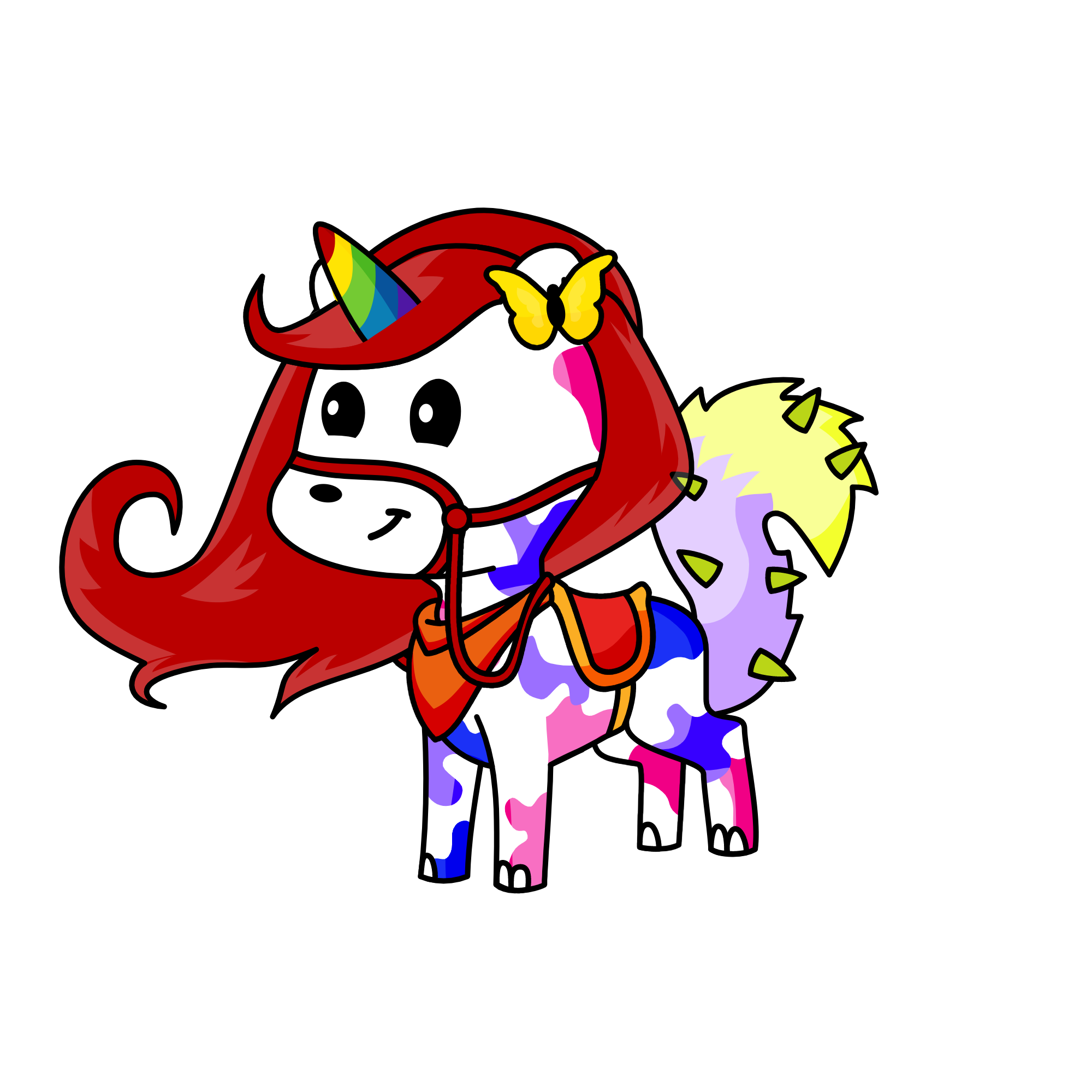 Poppy, the unicorn