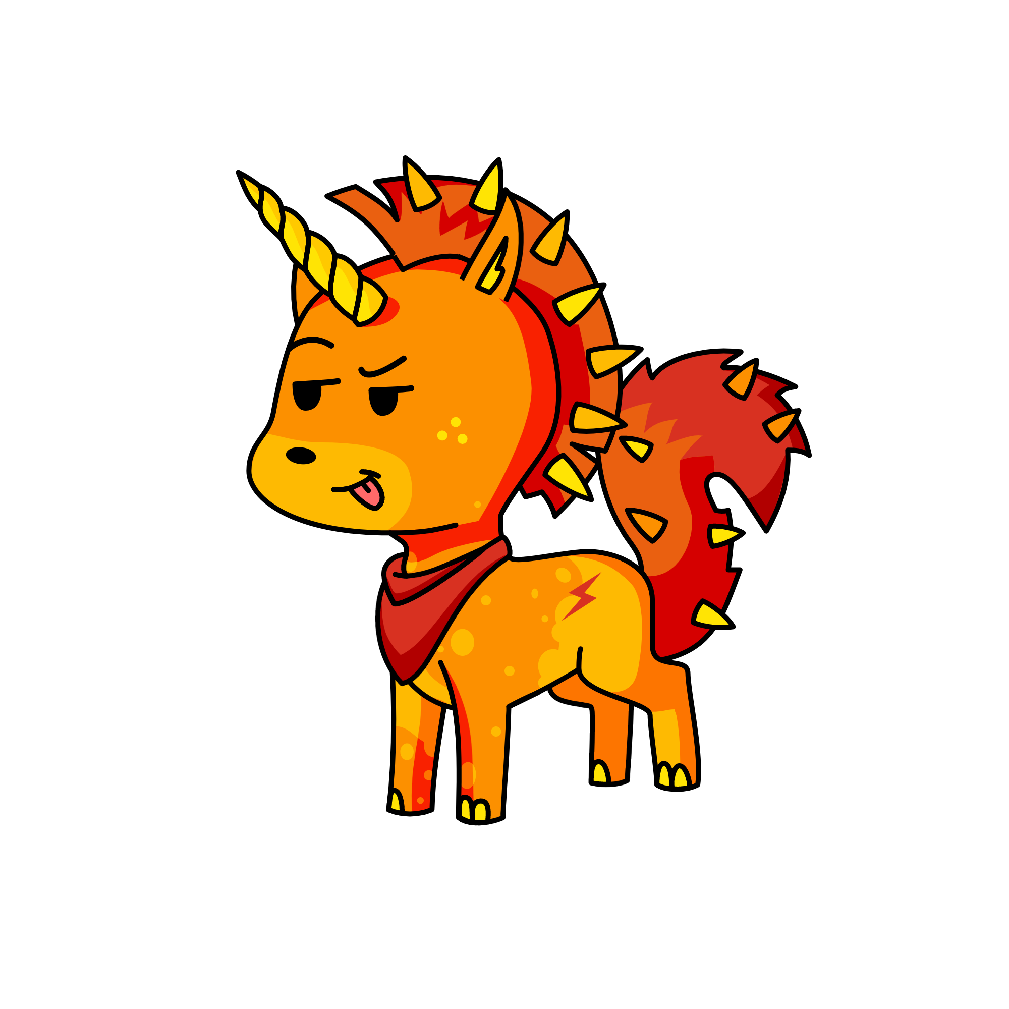 fire 🔥, the unicorn