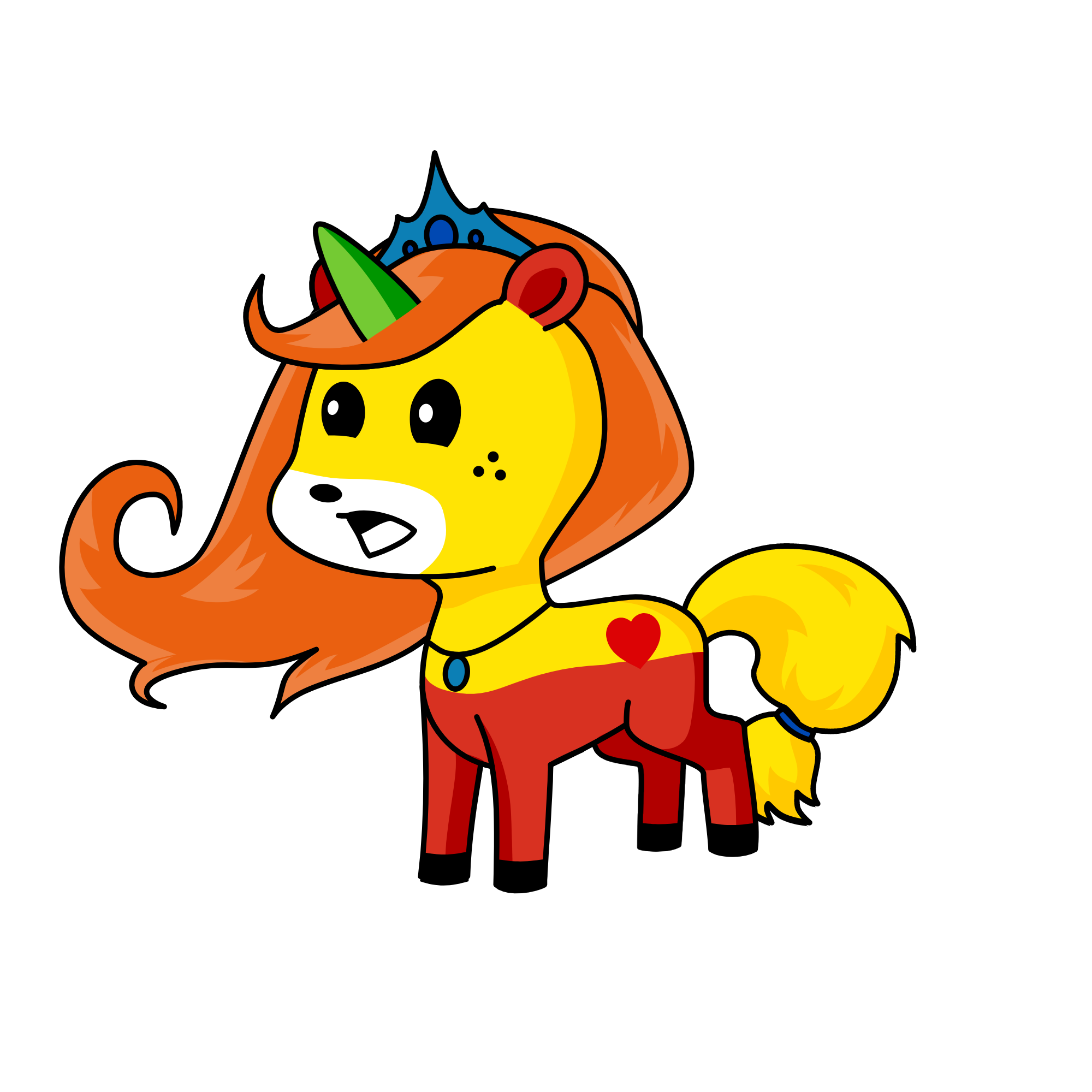 Kesert, the unicorn