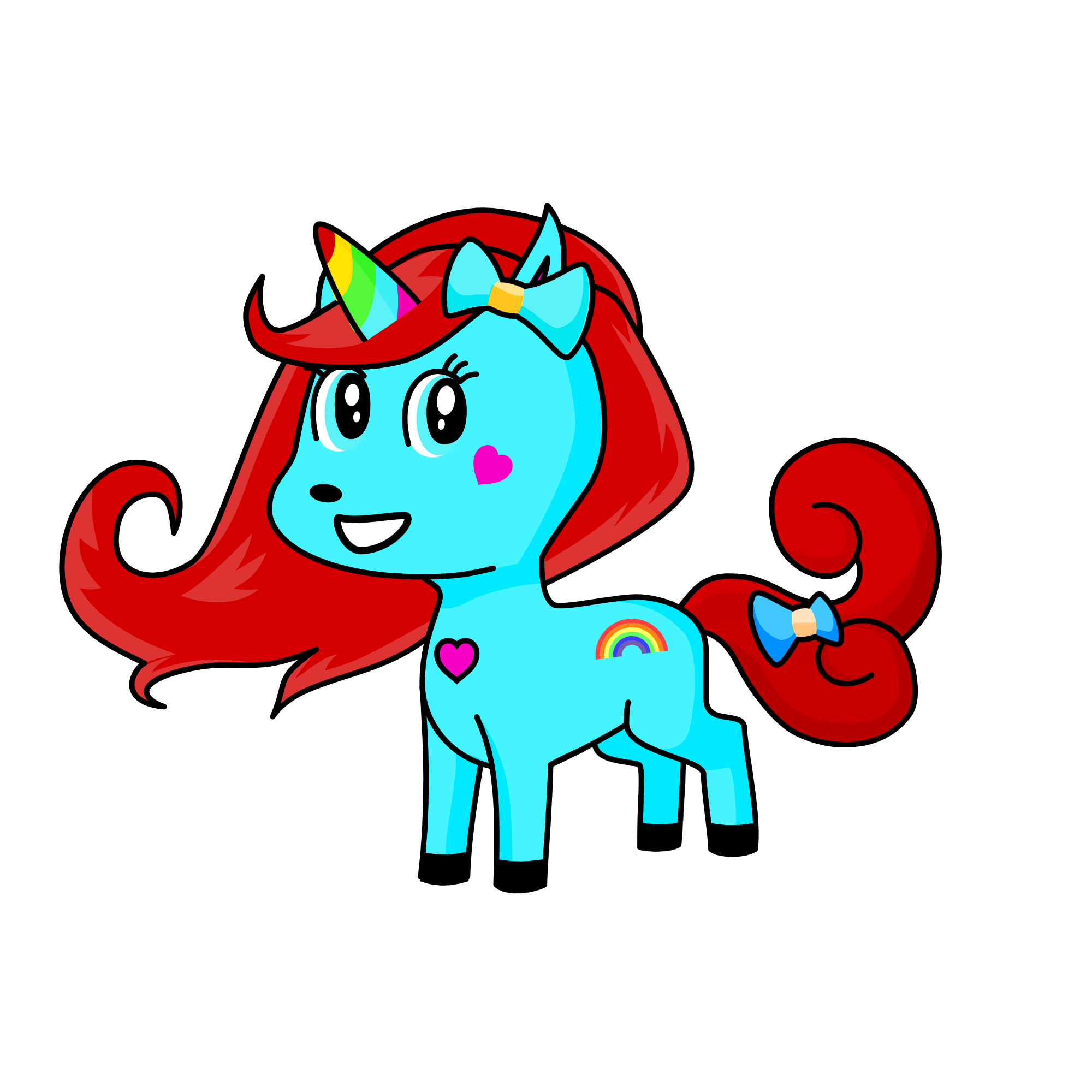 the queen of the unicorns, the unicorn