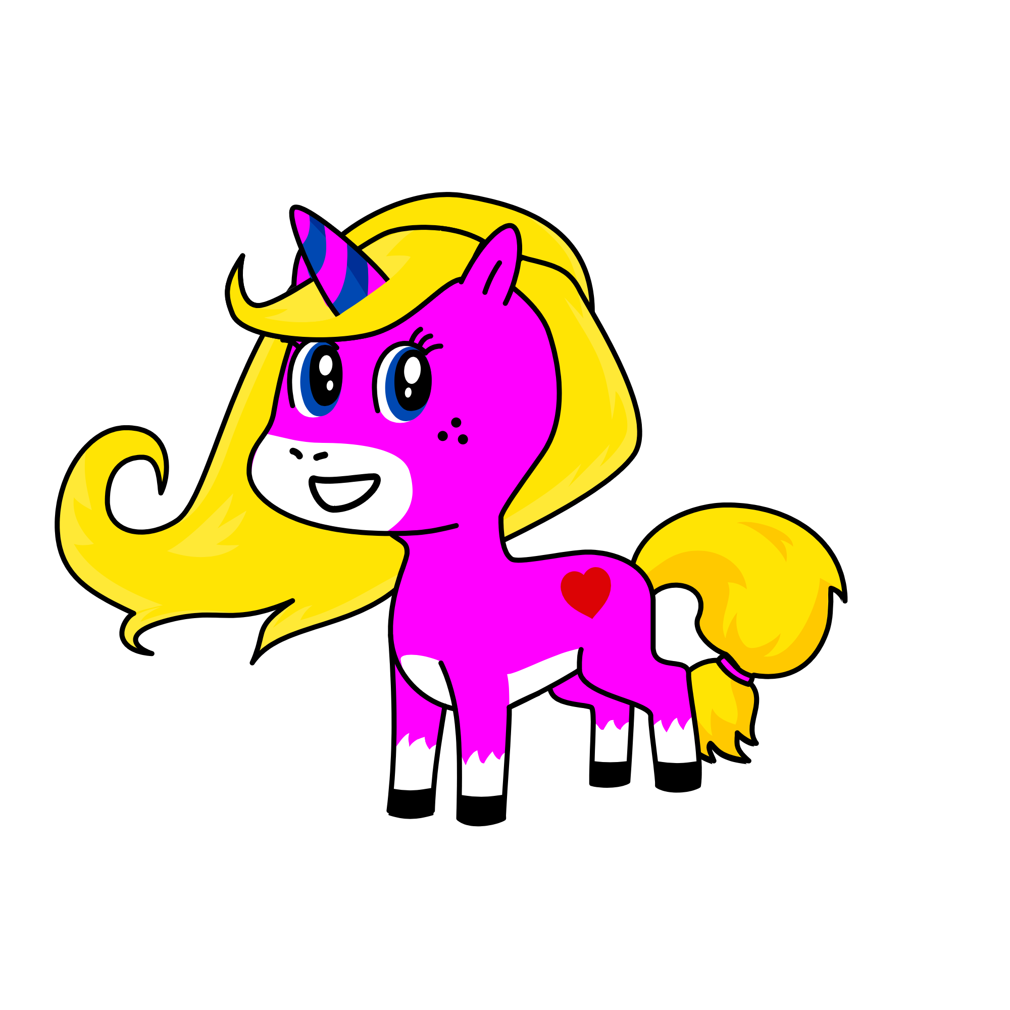 Just , the unicorn
