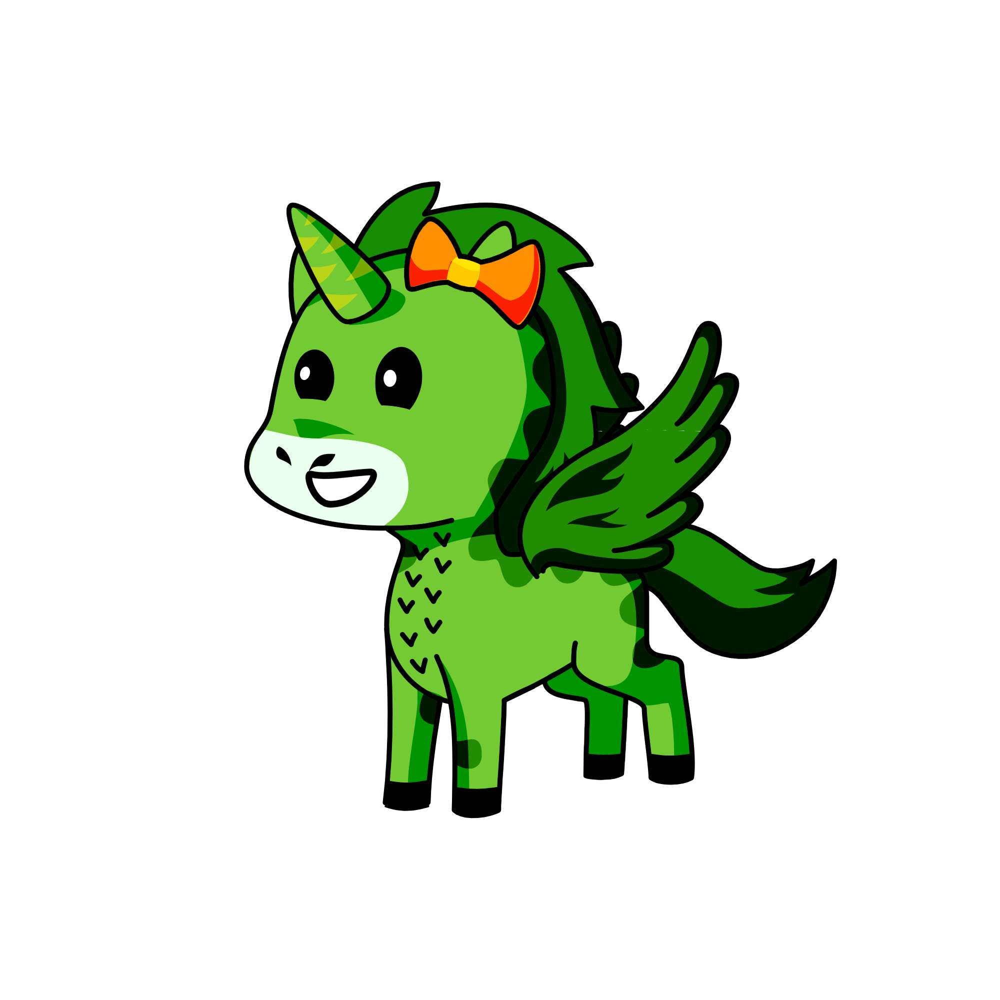 Helecho, the unicorn
