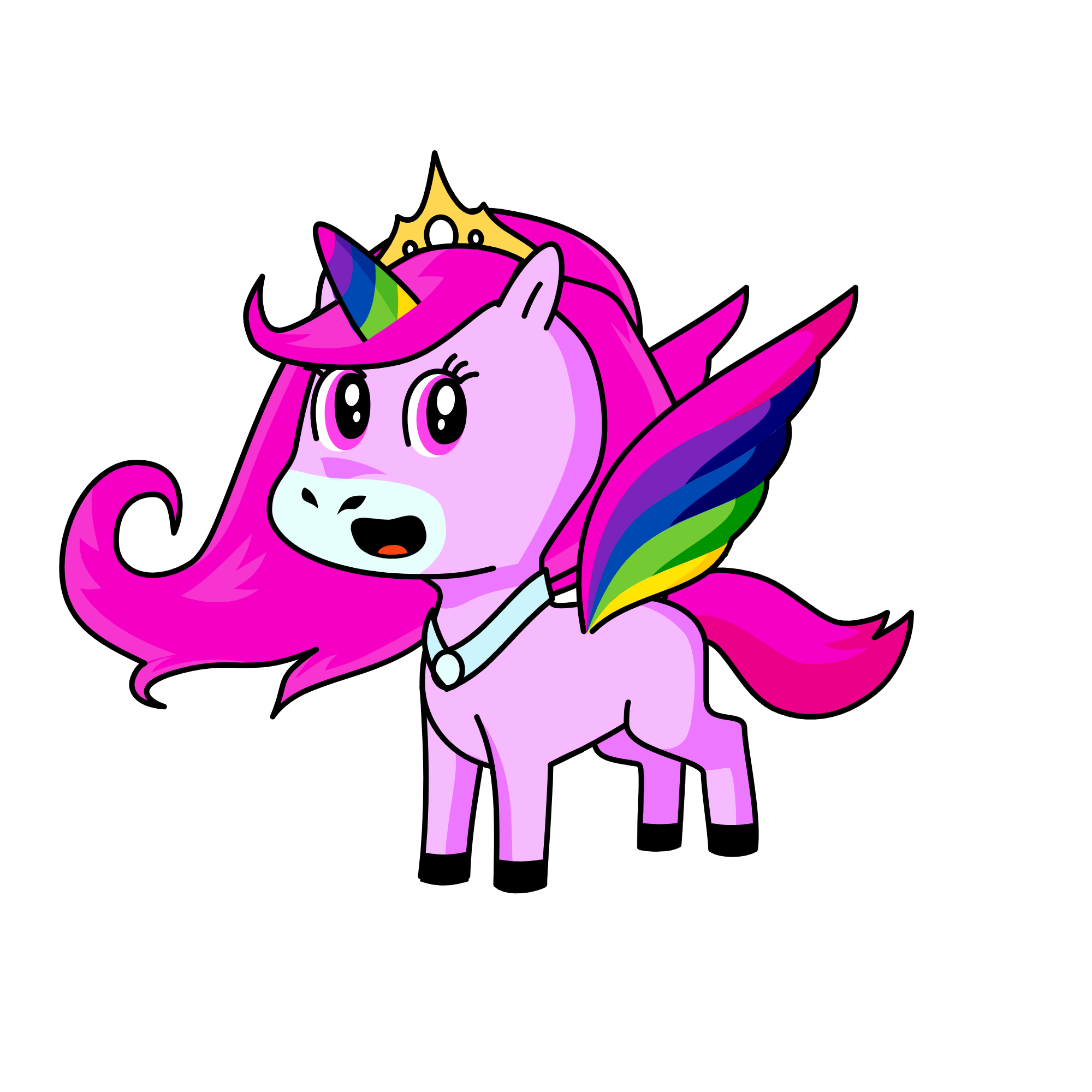 queen, the unicorn