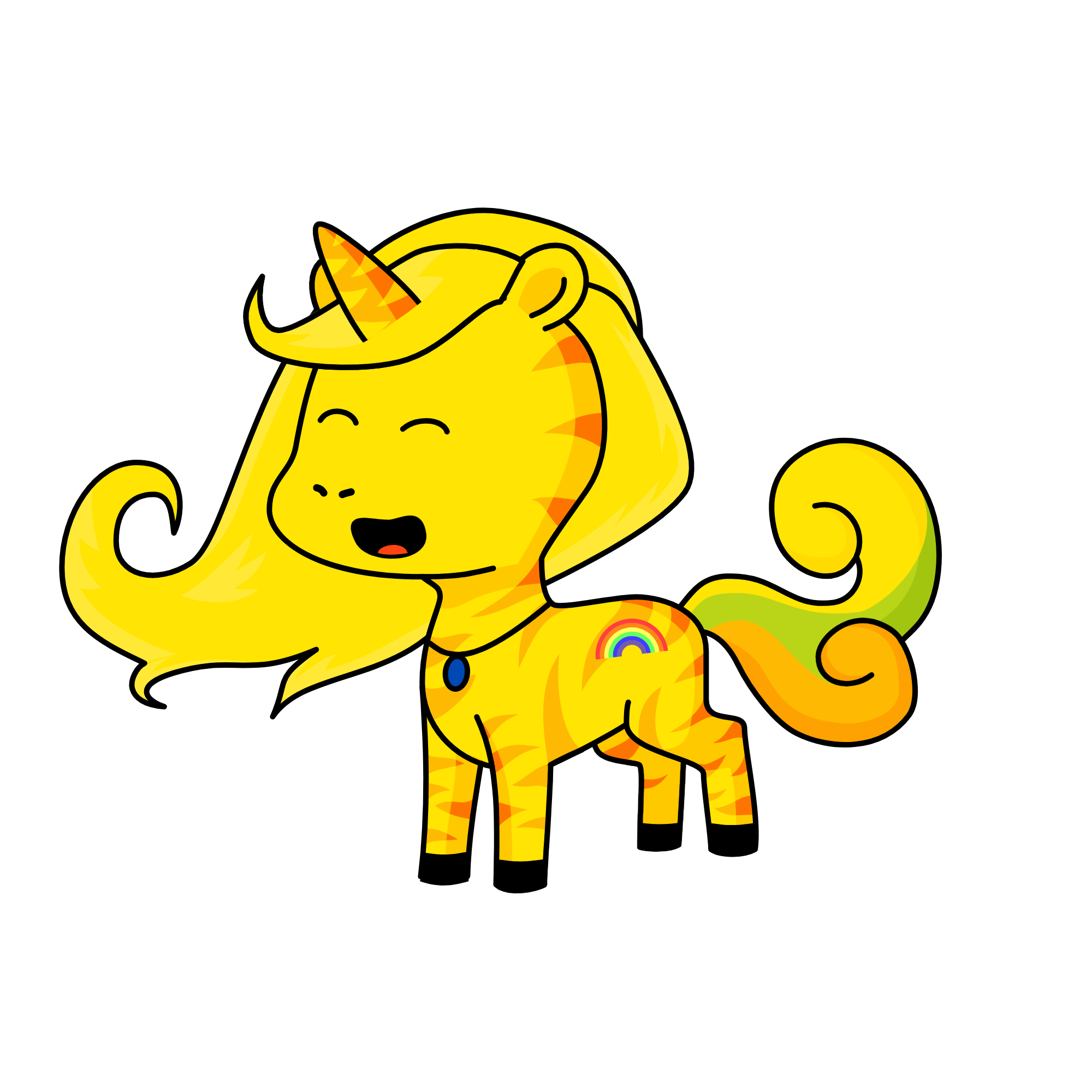 glow, the unicorn