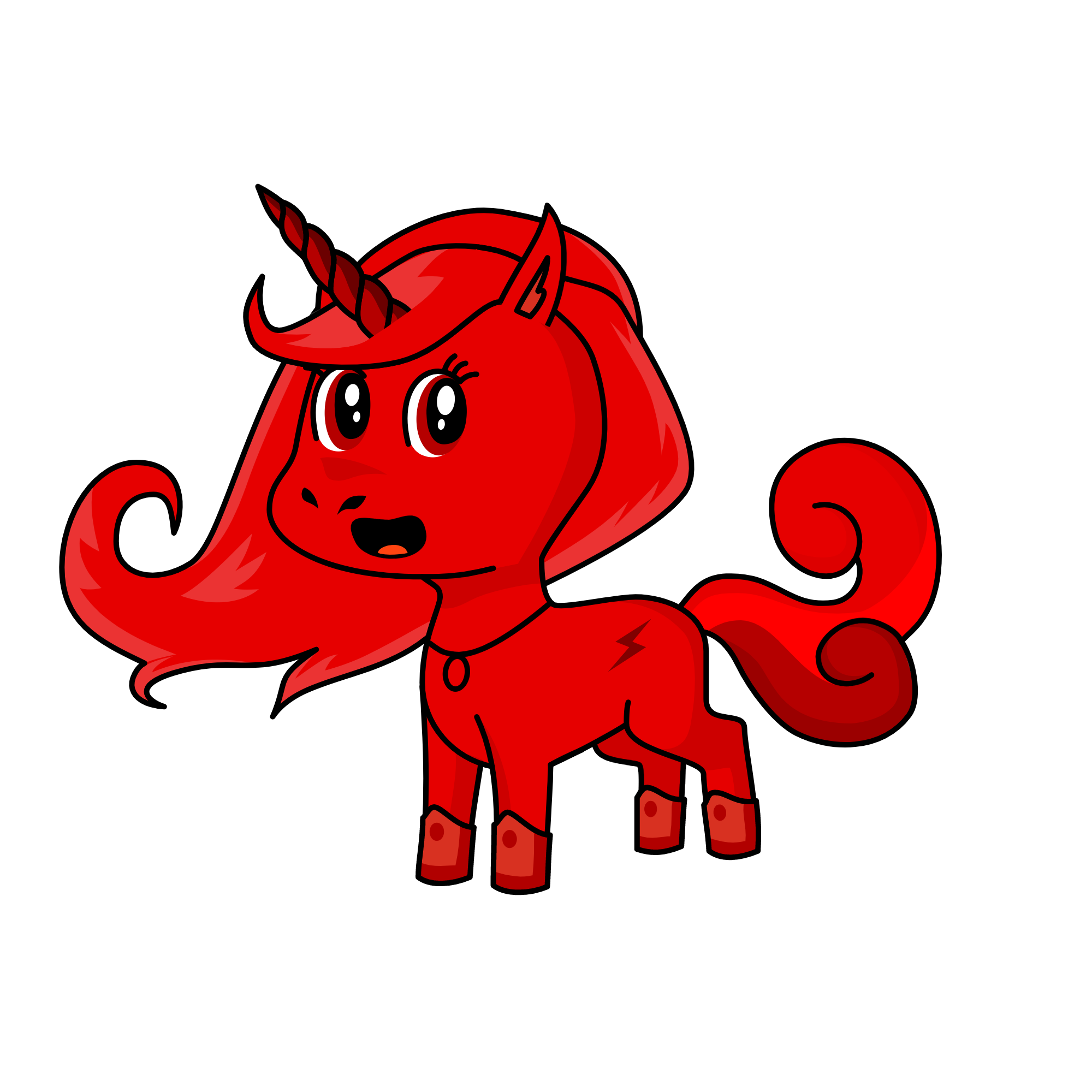 Amelia, the unicorn