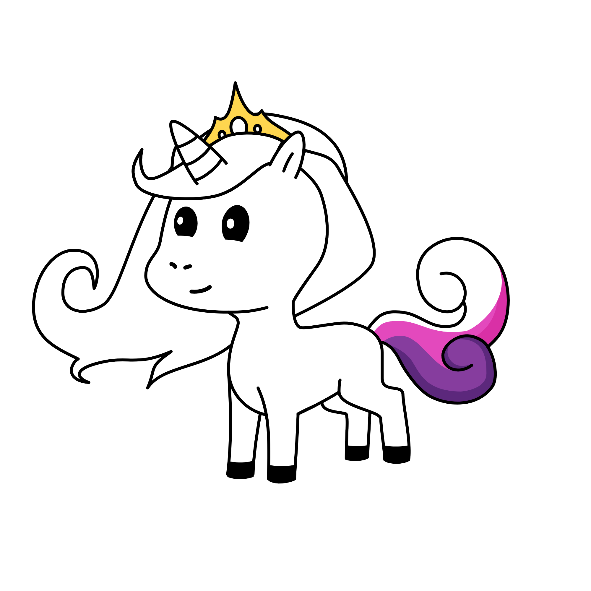 Esmerelda, the unicorn