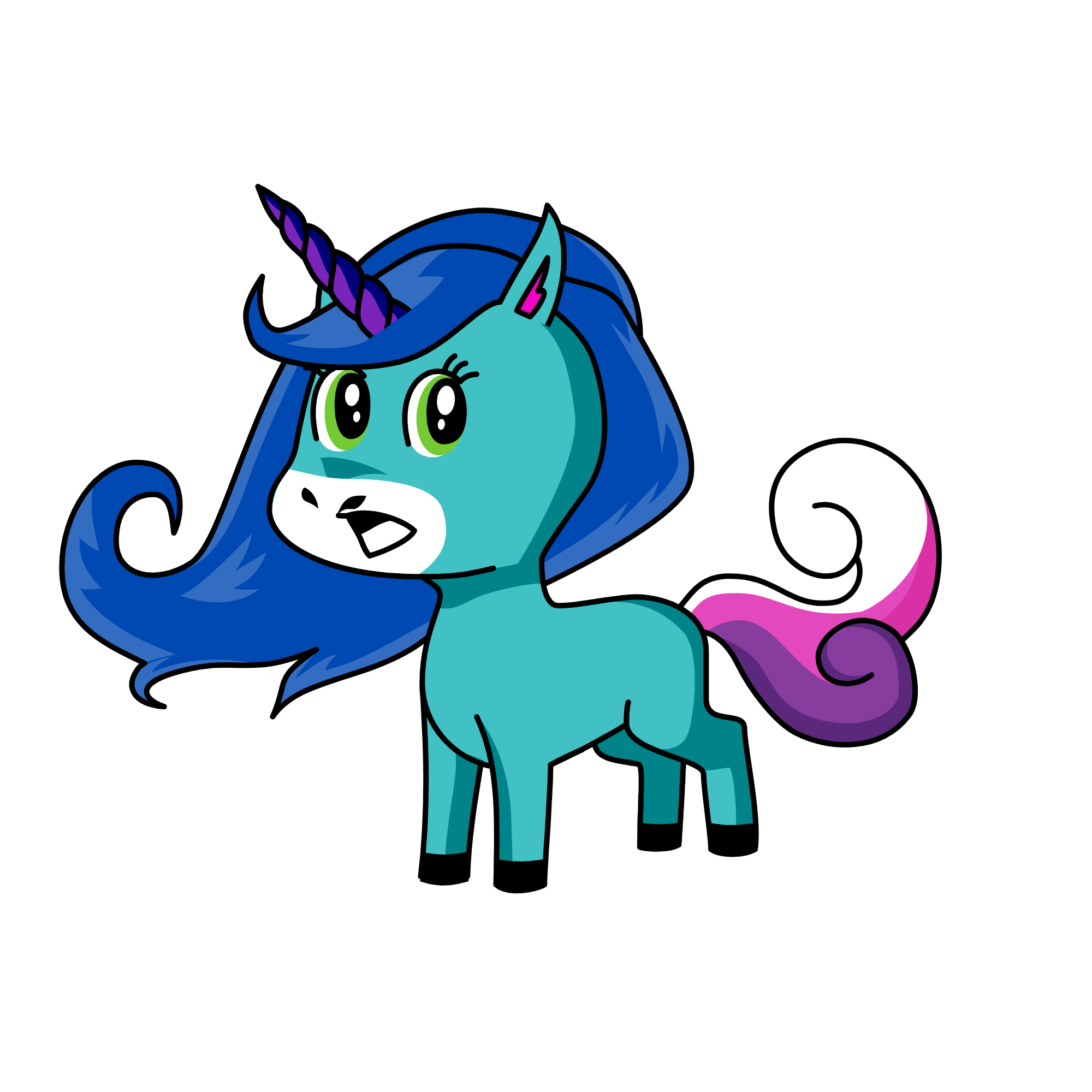 Cornify, the unicorn